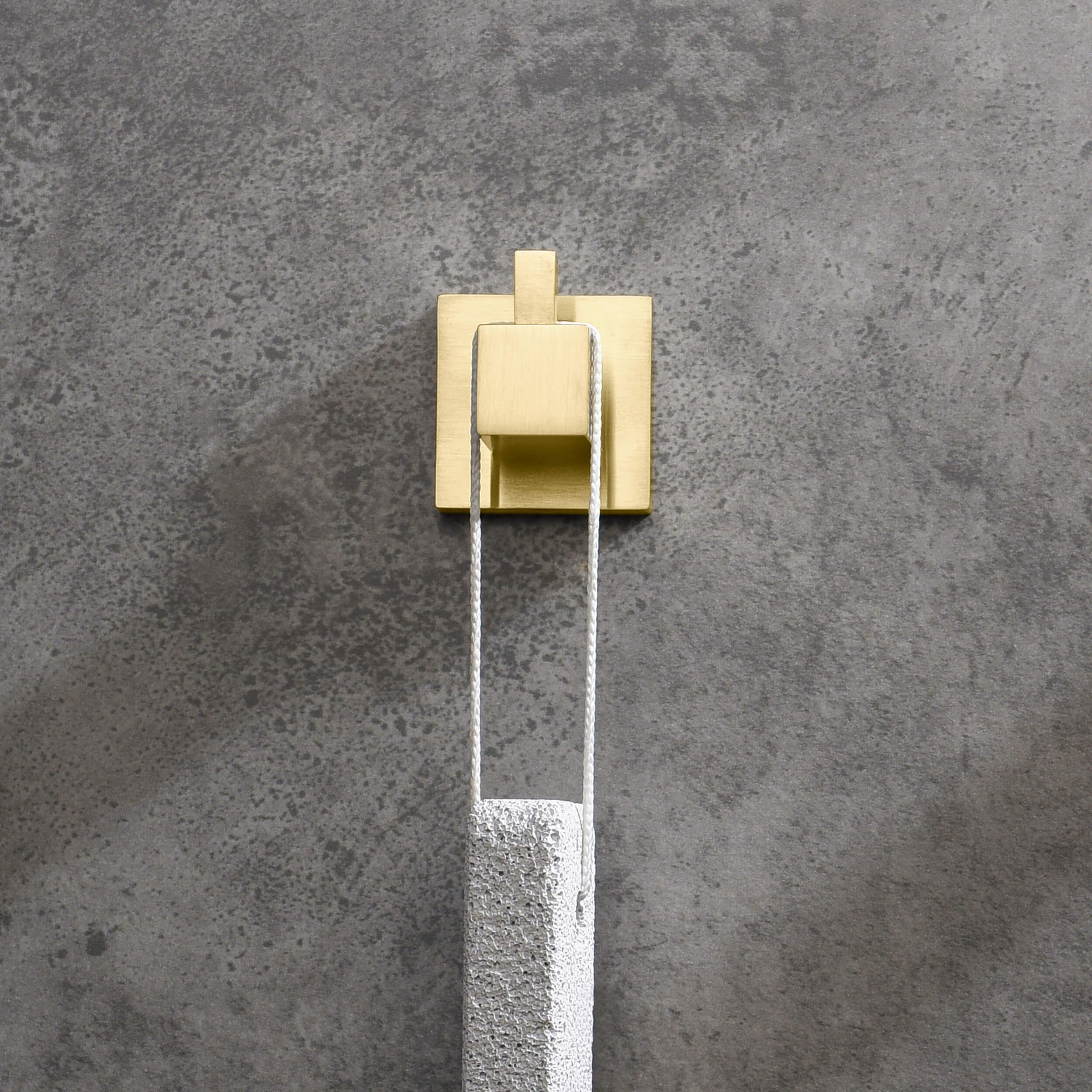 Cube Bathroom Towel & Robe Hook 2-Piece - KBA1501-2PC view 4