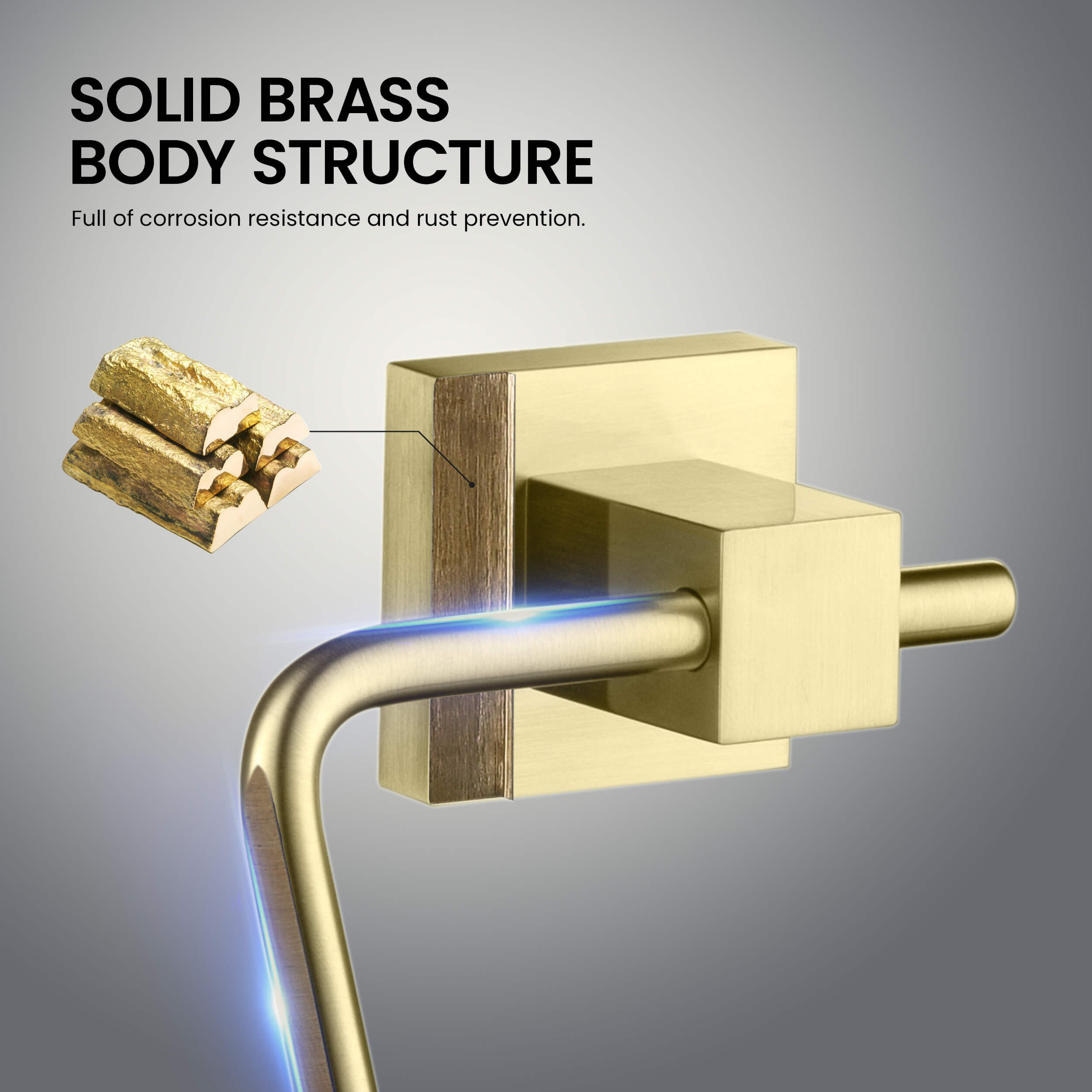 Cube Bathroom Toilet Paper Holder KBA1505 view 5