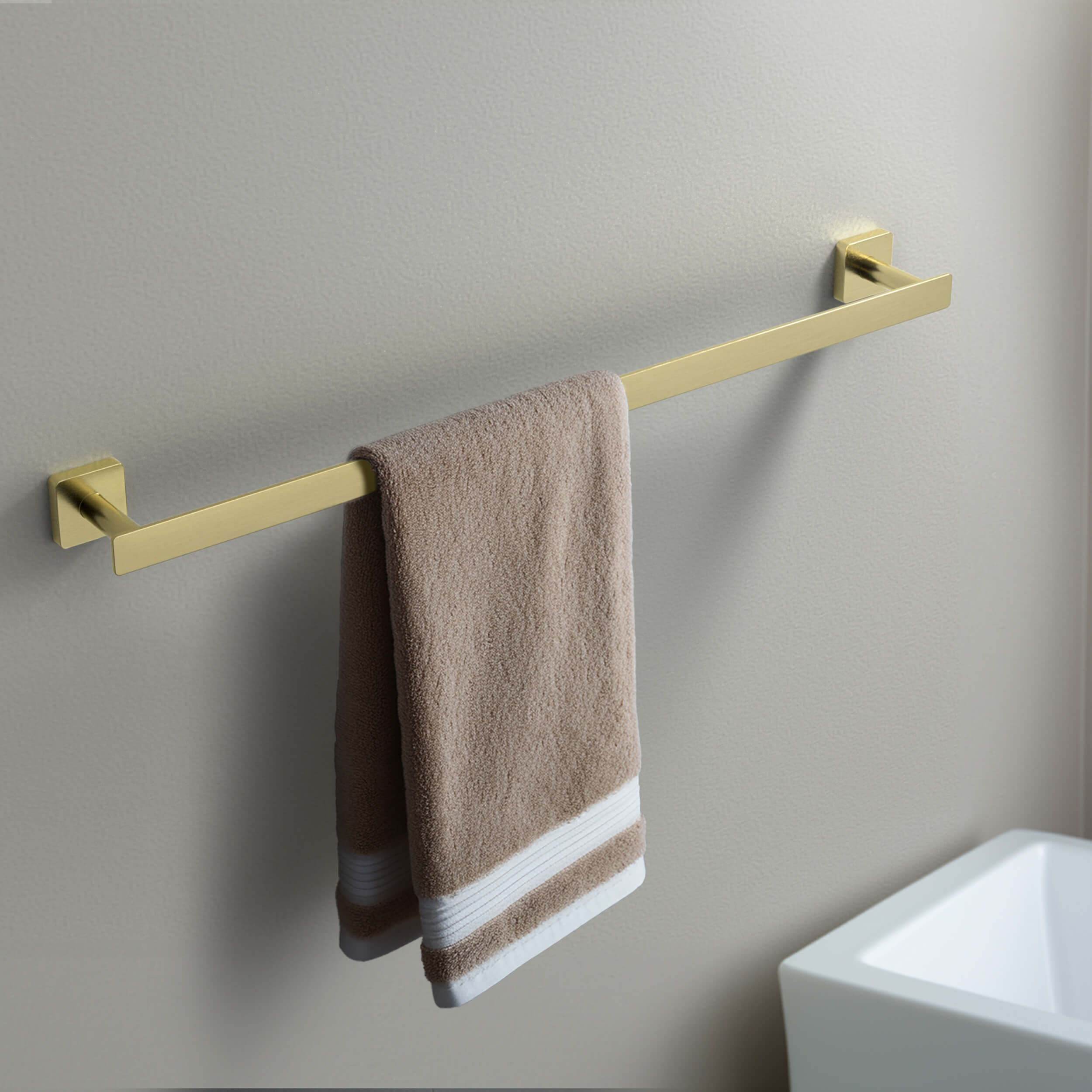 Blaze 24 inch Bathroom Towel Bar KBA1604 view 2