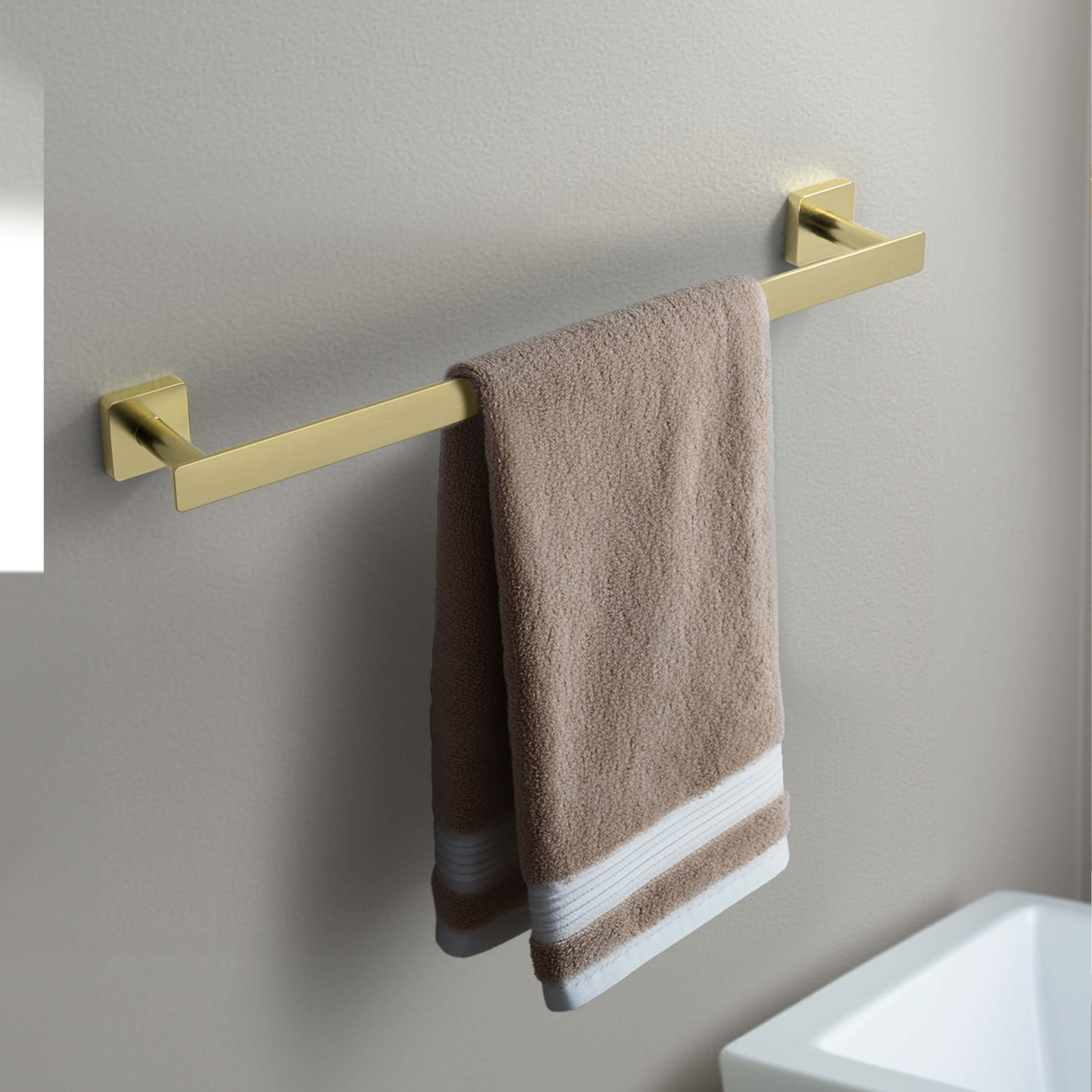 Blaze 18 inch Bathroom Towel Bar KBA1605 view 2
