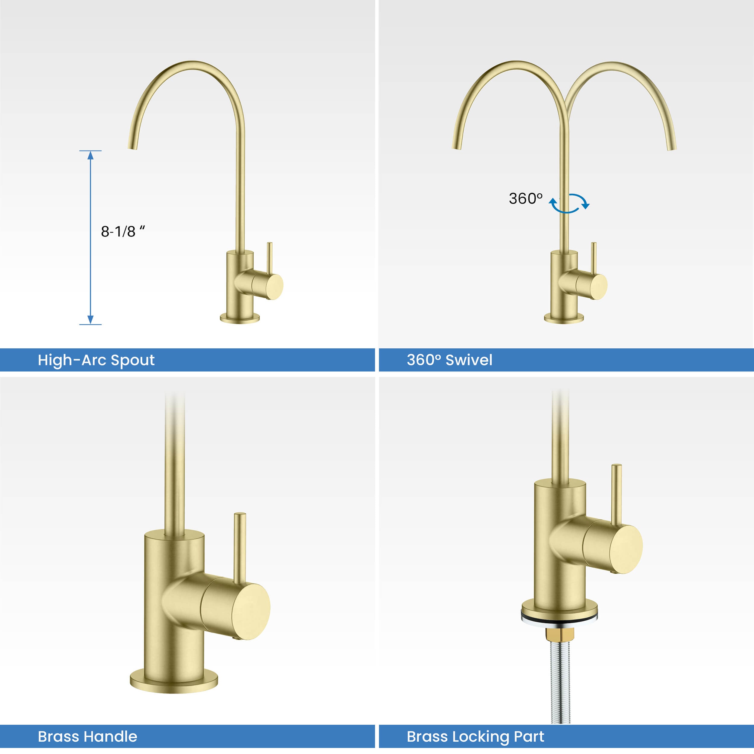 Circular Water Filtration Faucet - KFF501 view 5