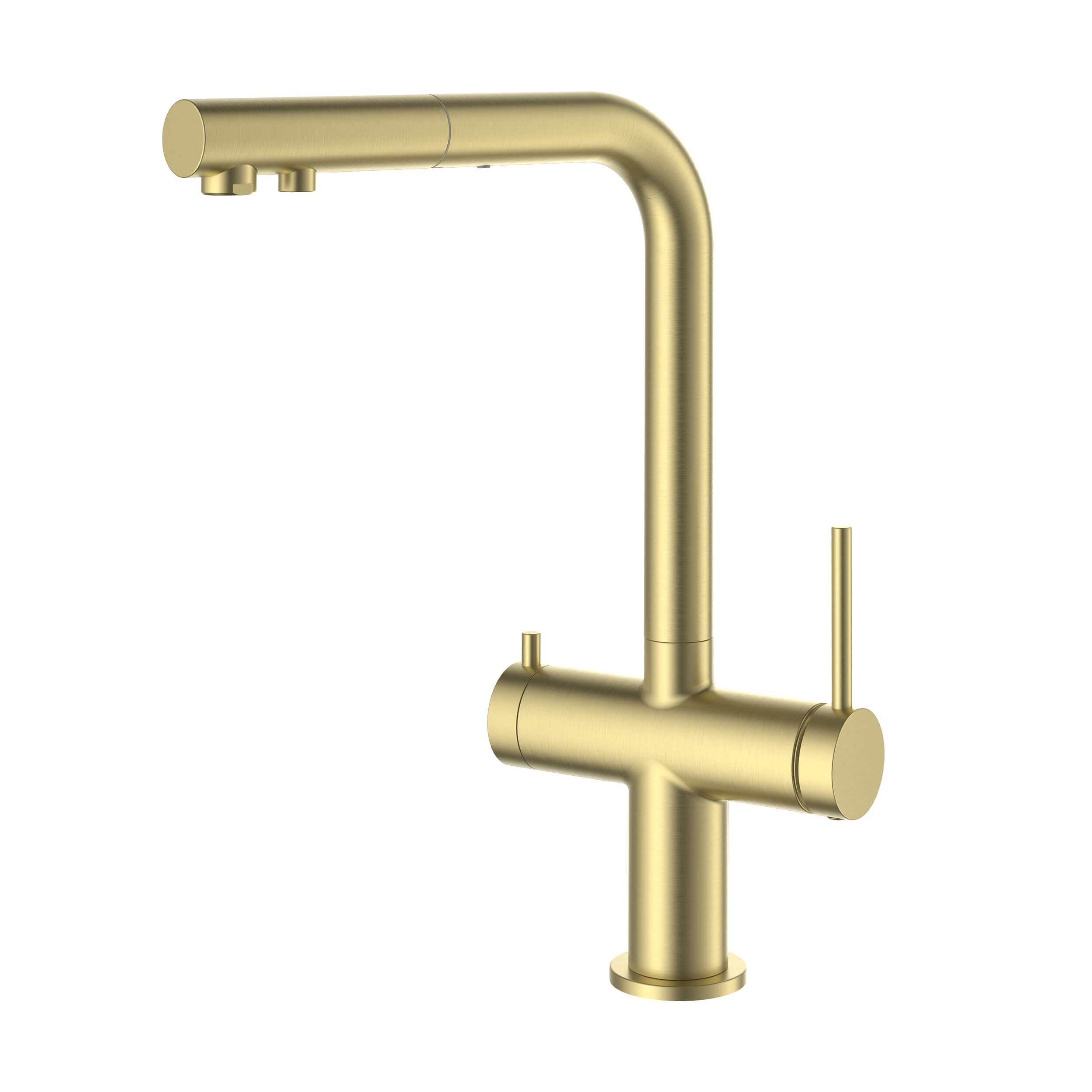 Circular 2-in-1 Water Filtration Pull Out Kitchen Faucet - KFF502 view 1