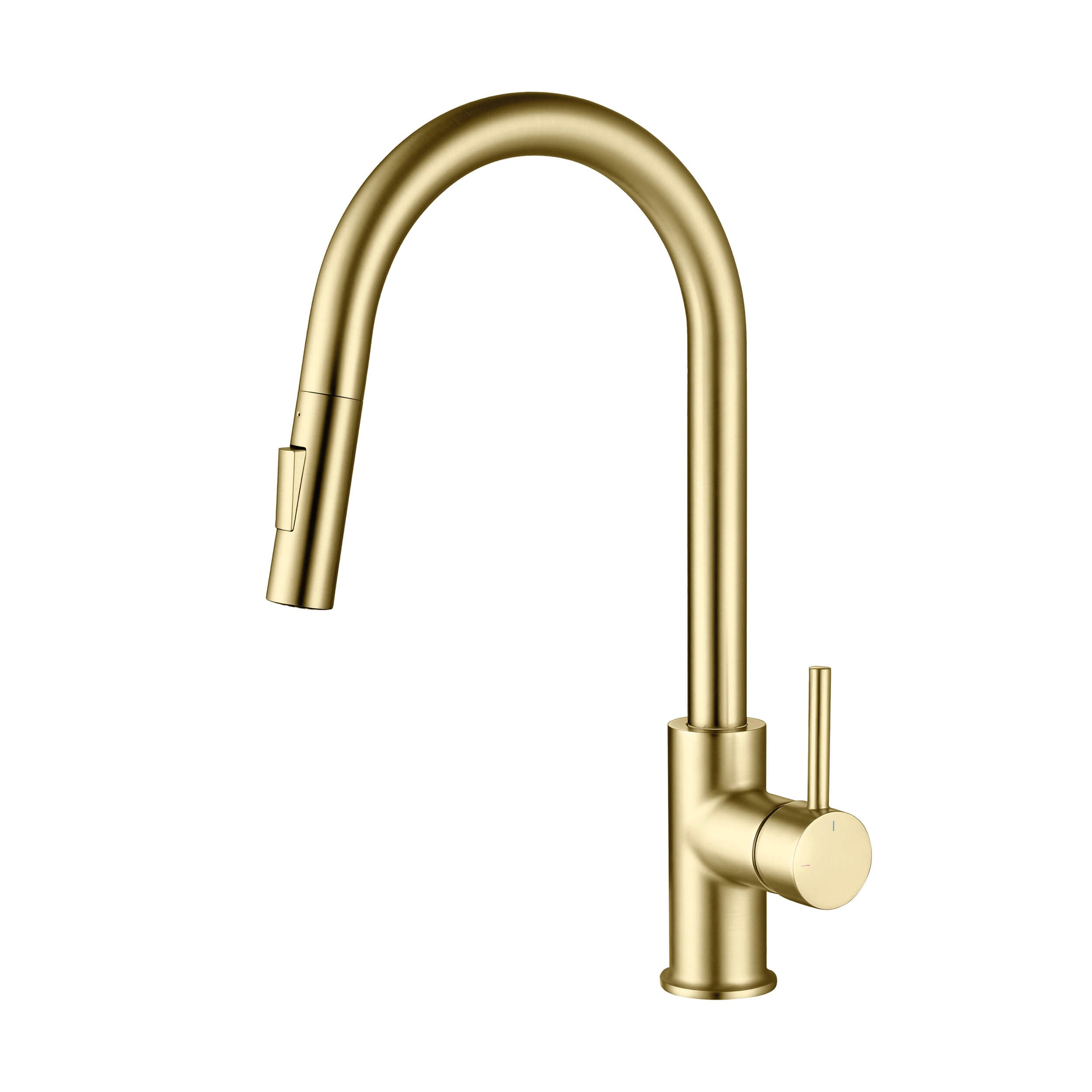 Circular Single Handle Pull Down Kitchen Faucet - KKF2013 view 1