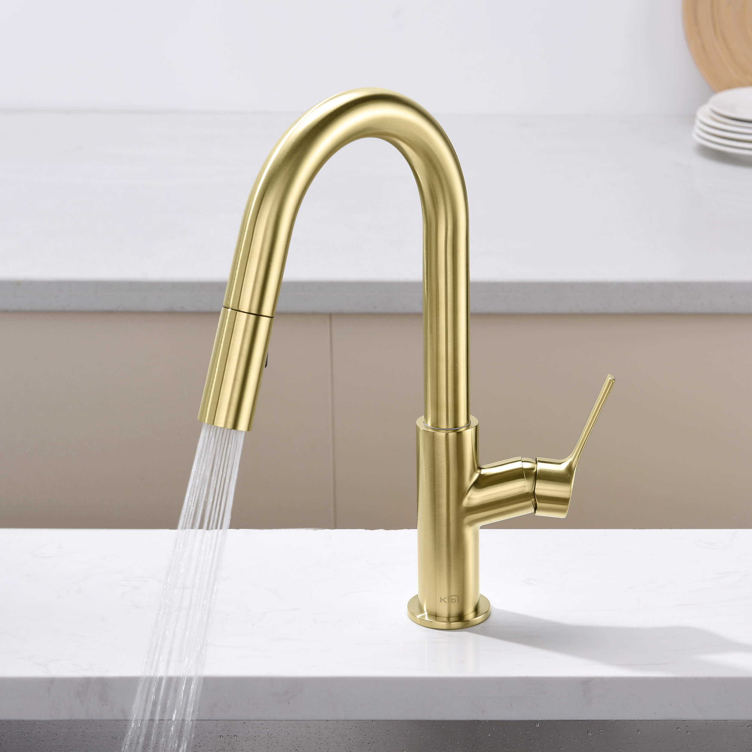 Fusion Single Handle Pull Down Kitchen & Bar Sink Faucet - KKF2017 view 5