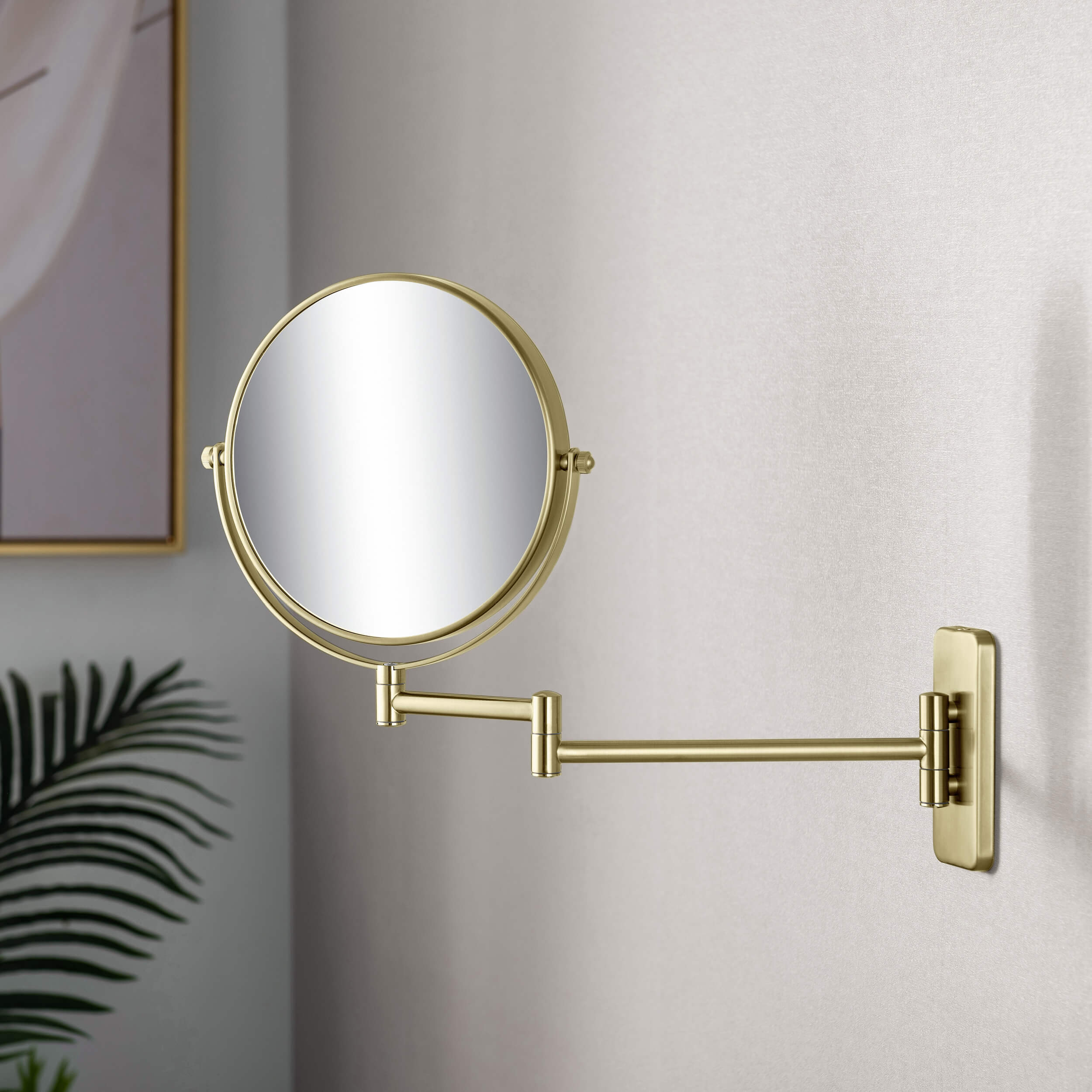 Wall Mount Magnifying Makeup Mirror KMM100 view 3