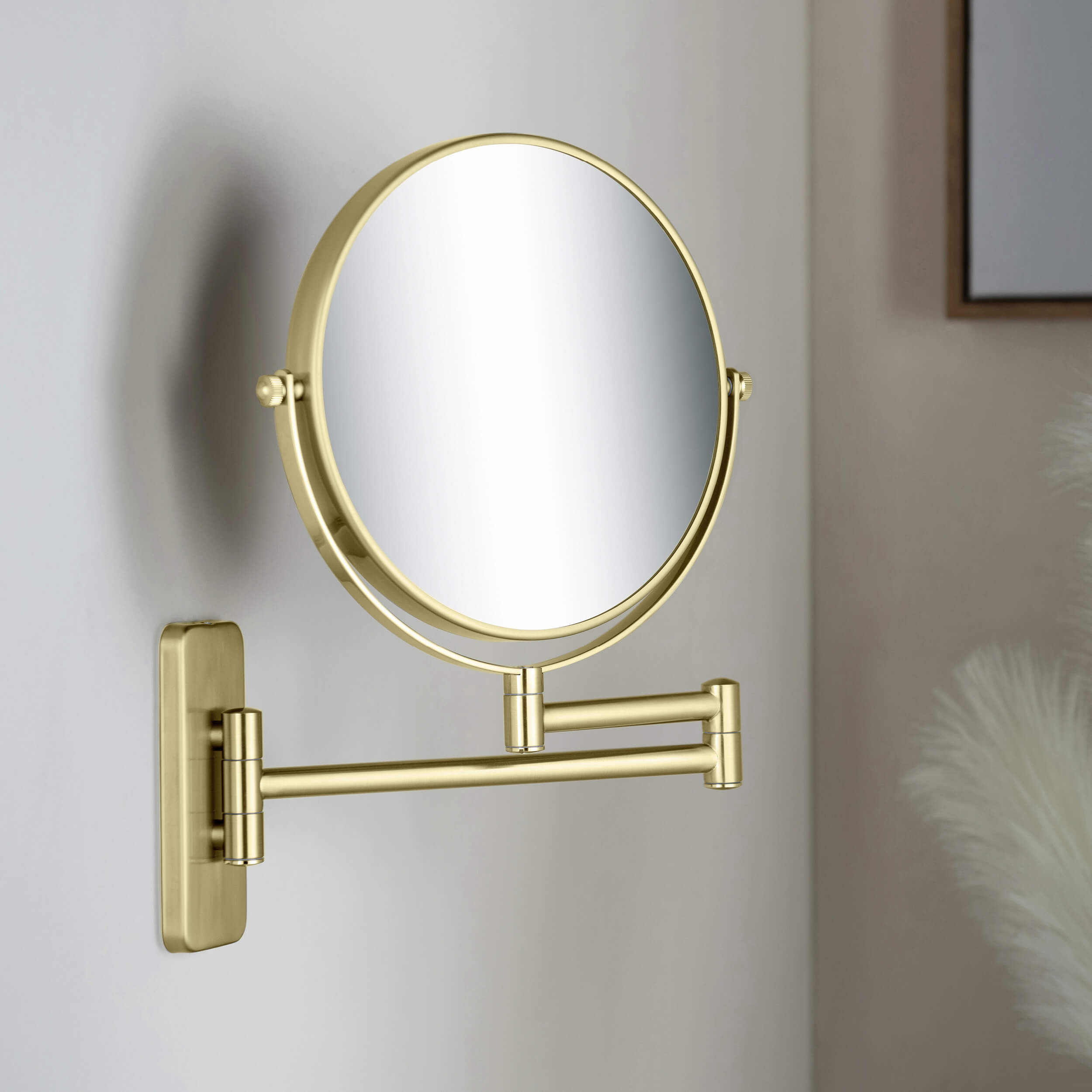 Wall Mount Magnifying Makeup Mirror KMM100 view 2