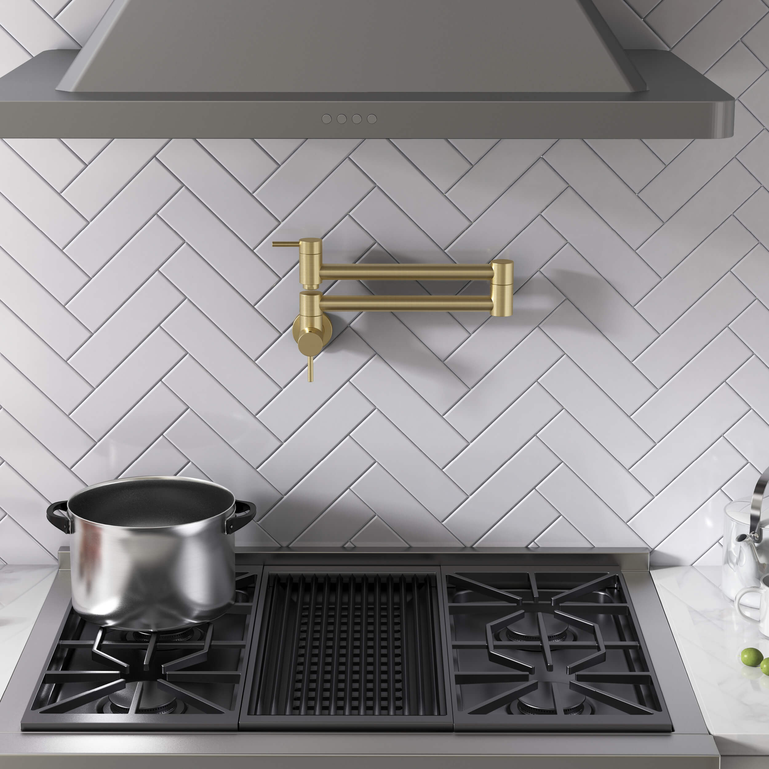Circular Pot Filler - KPF601 view 4