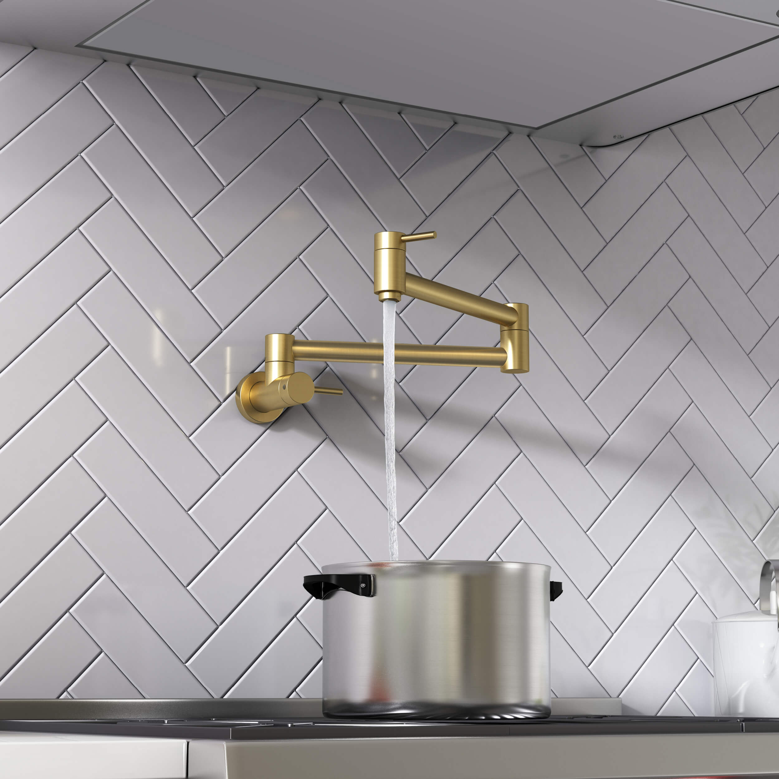 Circular Pot Filler - KPF601 view 2