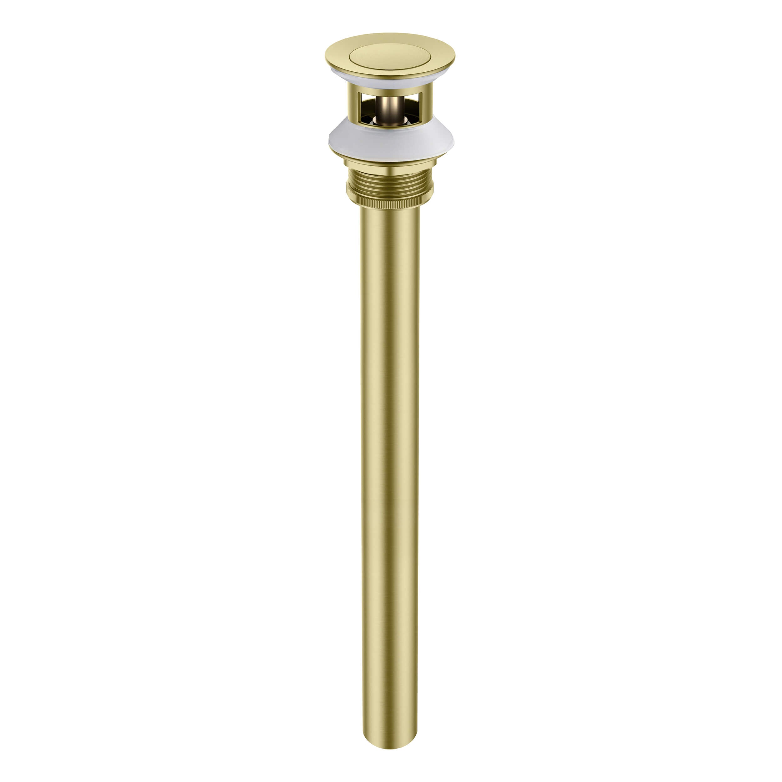Bathroom Sink Pop Up Drain Stopper with 12" tailpiece, with Overflow KPW104 view 1