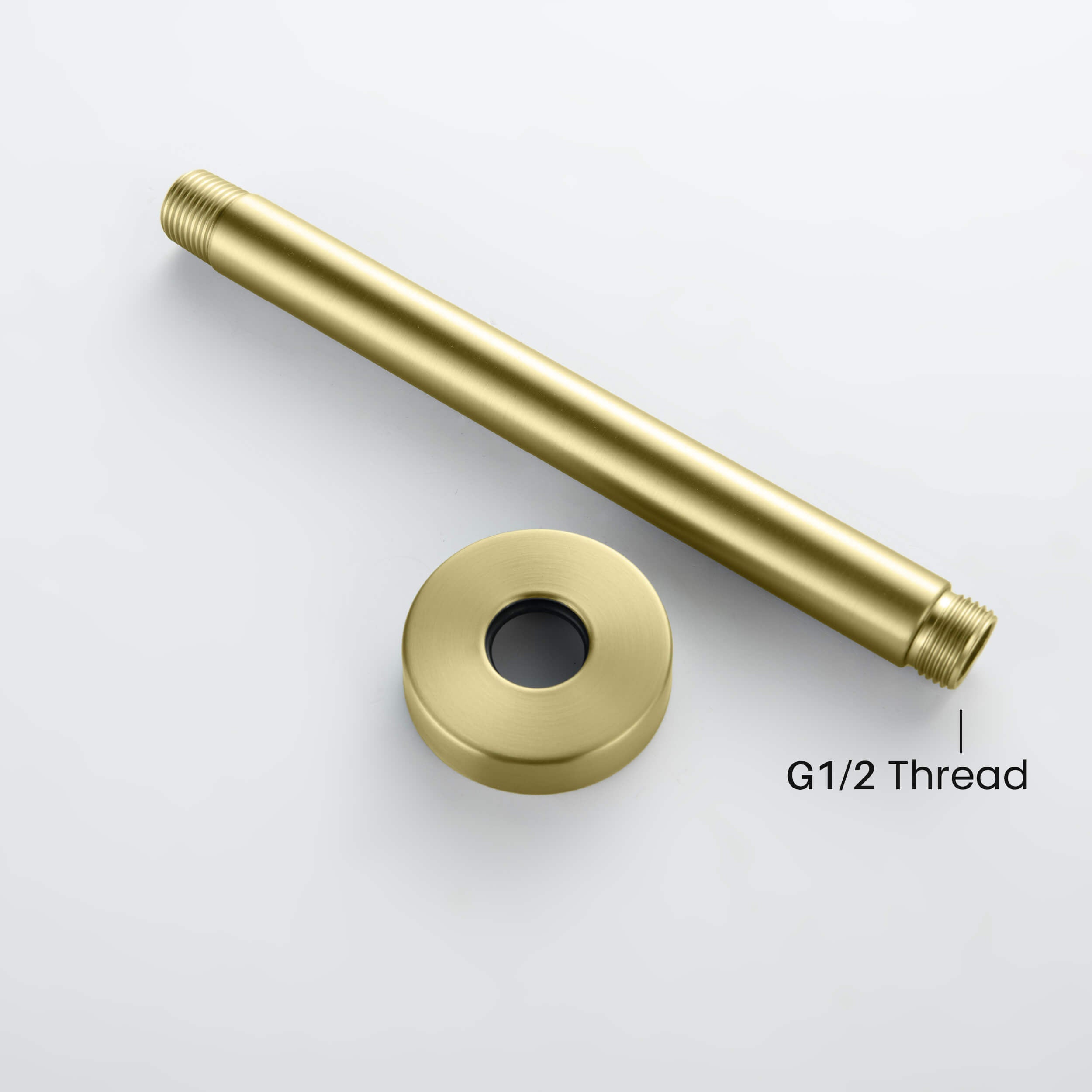 Circular 8" Ceiling Mounted Shower Arm SA0800-KB view 2
