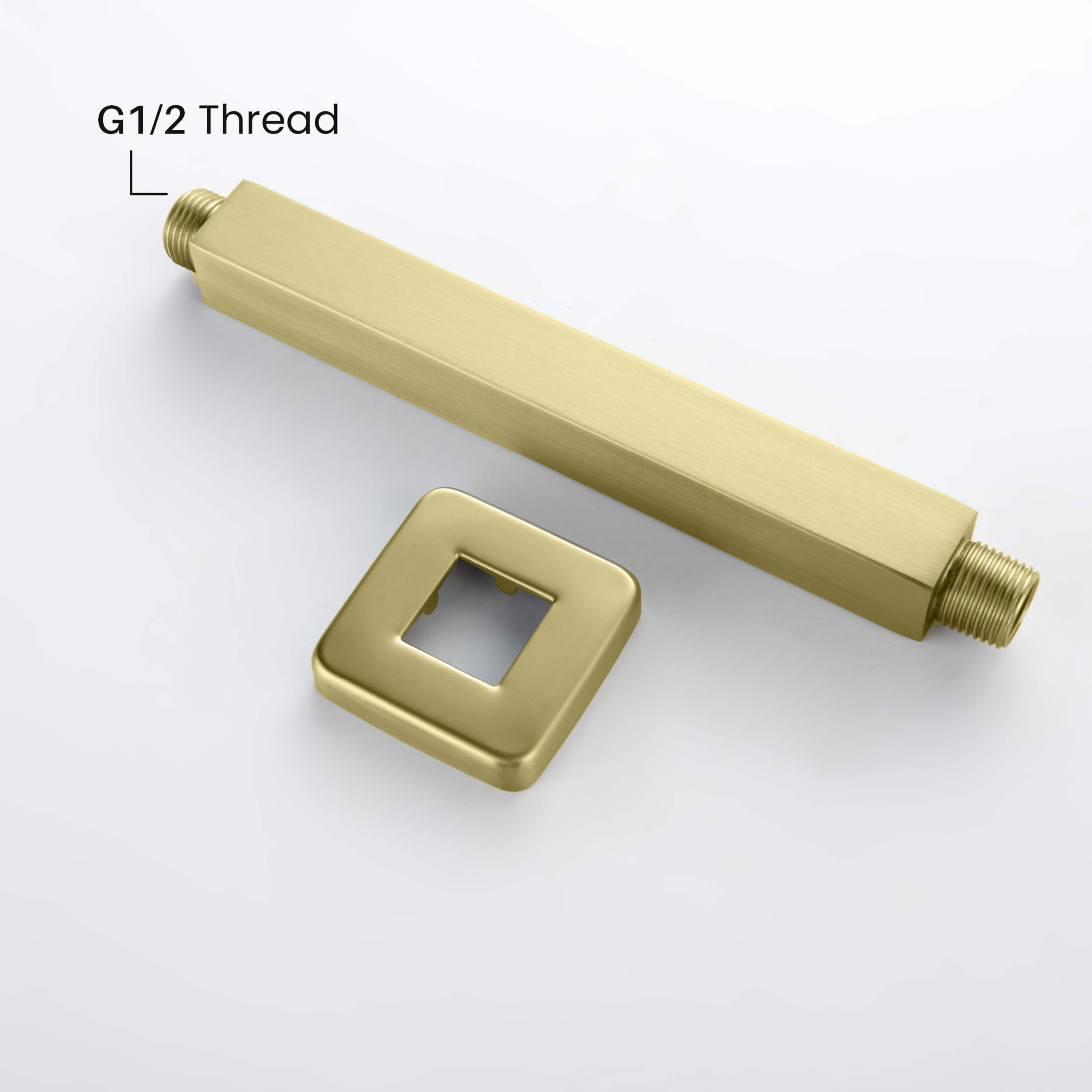 Cube 8" Ceiling Mounted Shower Arm SA0801-KB view 2