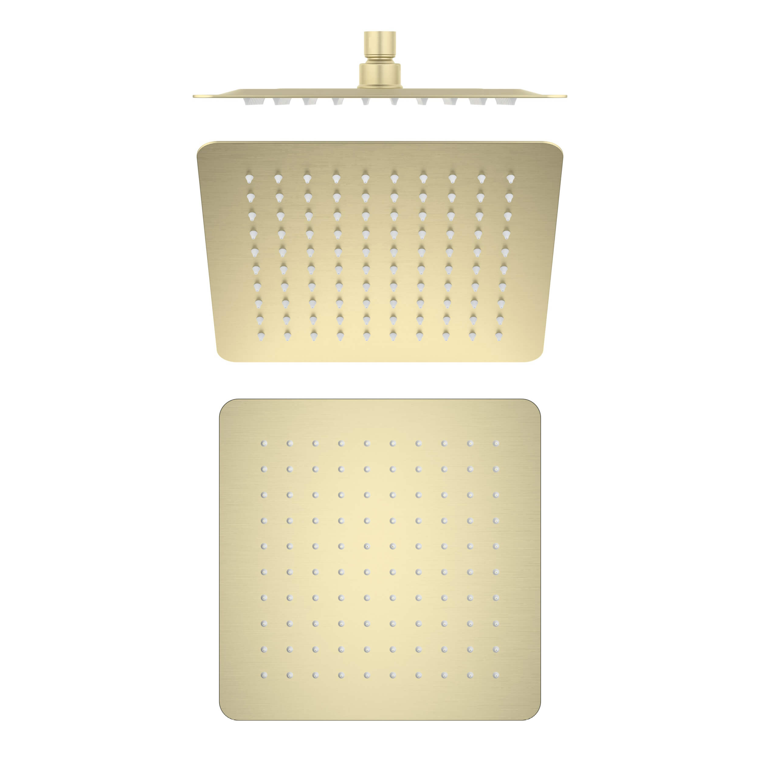 Cube 10" Metal Ultra Thin Profile Rain Shower Head 1.75 GPM RS101 view 1