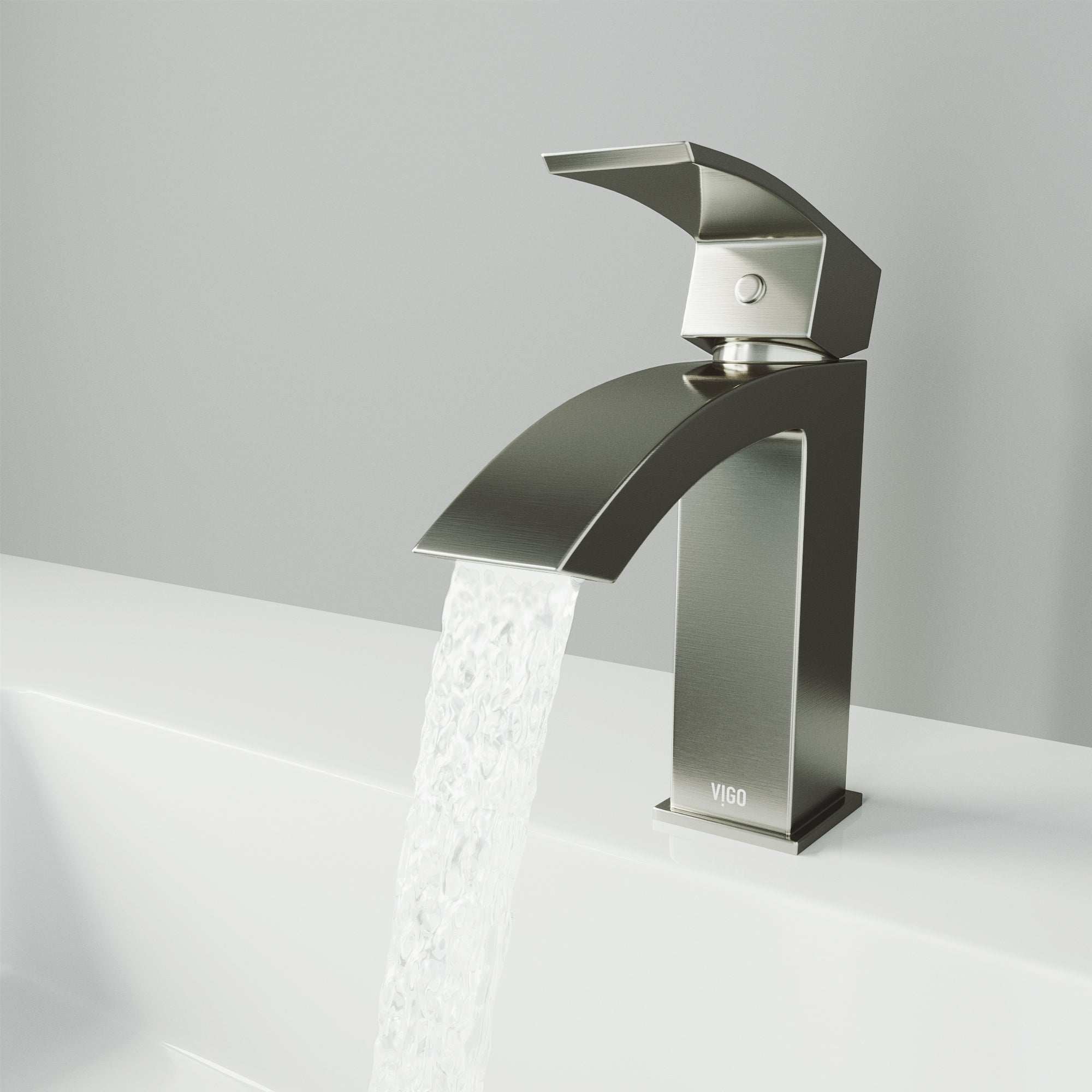 Satro Single Hole Bathroom Faucet view 4