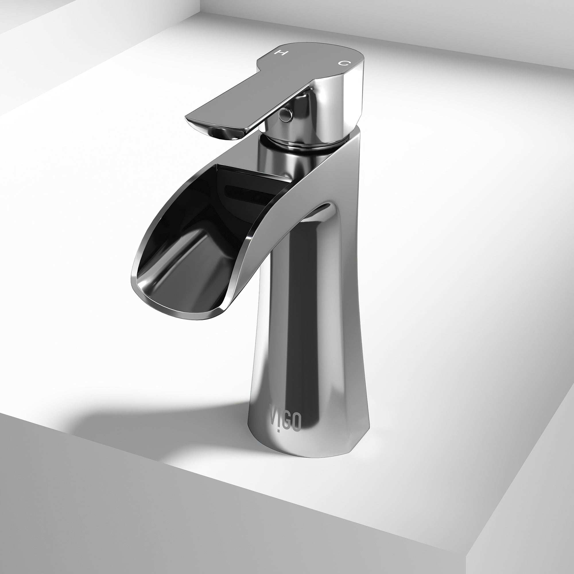 Paloma Single Hole Bathroom Faucet view 4