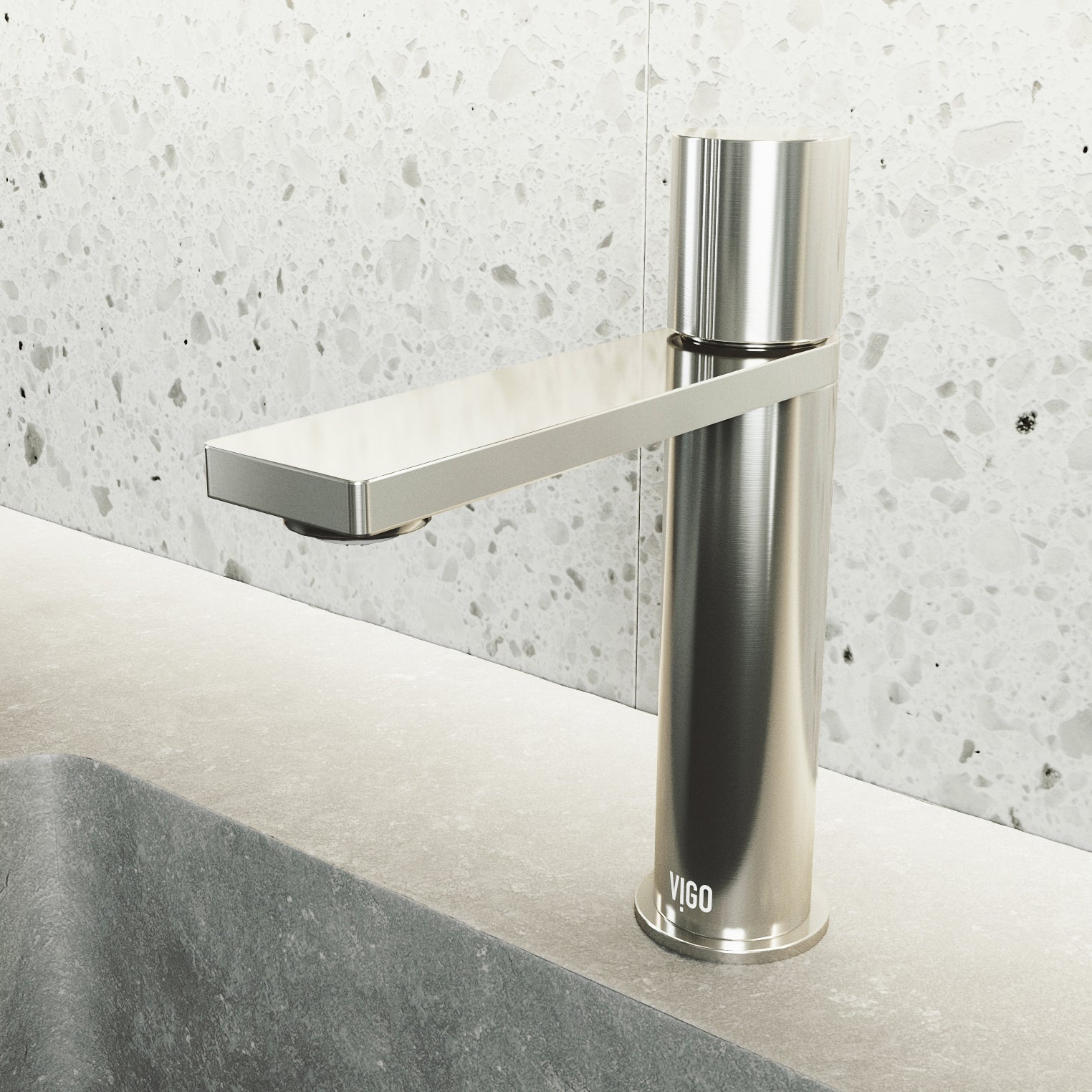 Elan Single Hole Bathroom Faucet view 5