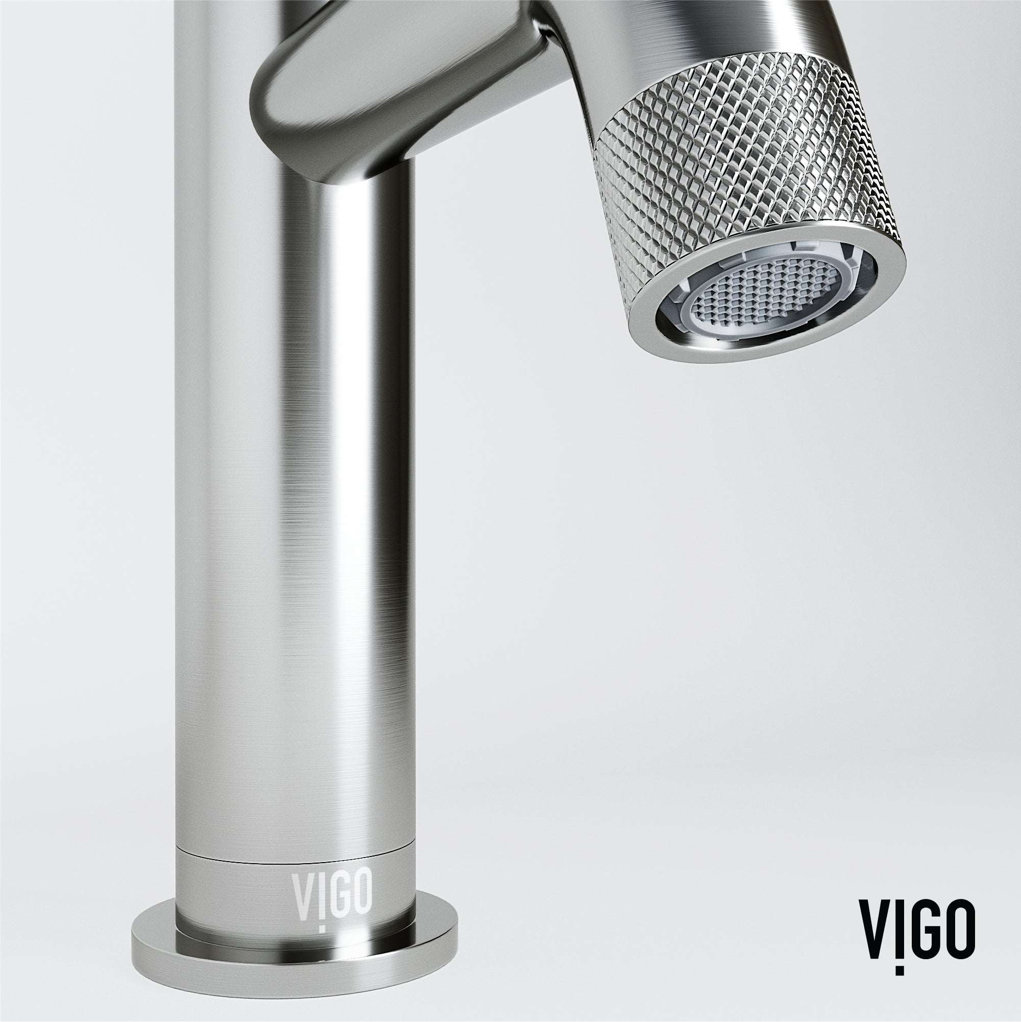 Cass Single Hole Bathroom Faucet with Smooth Lever Handle view 2