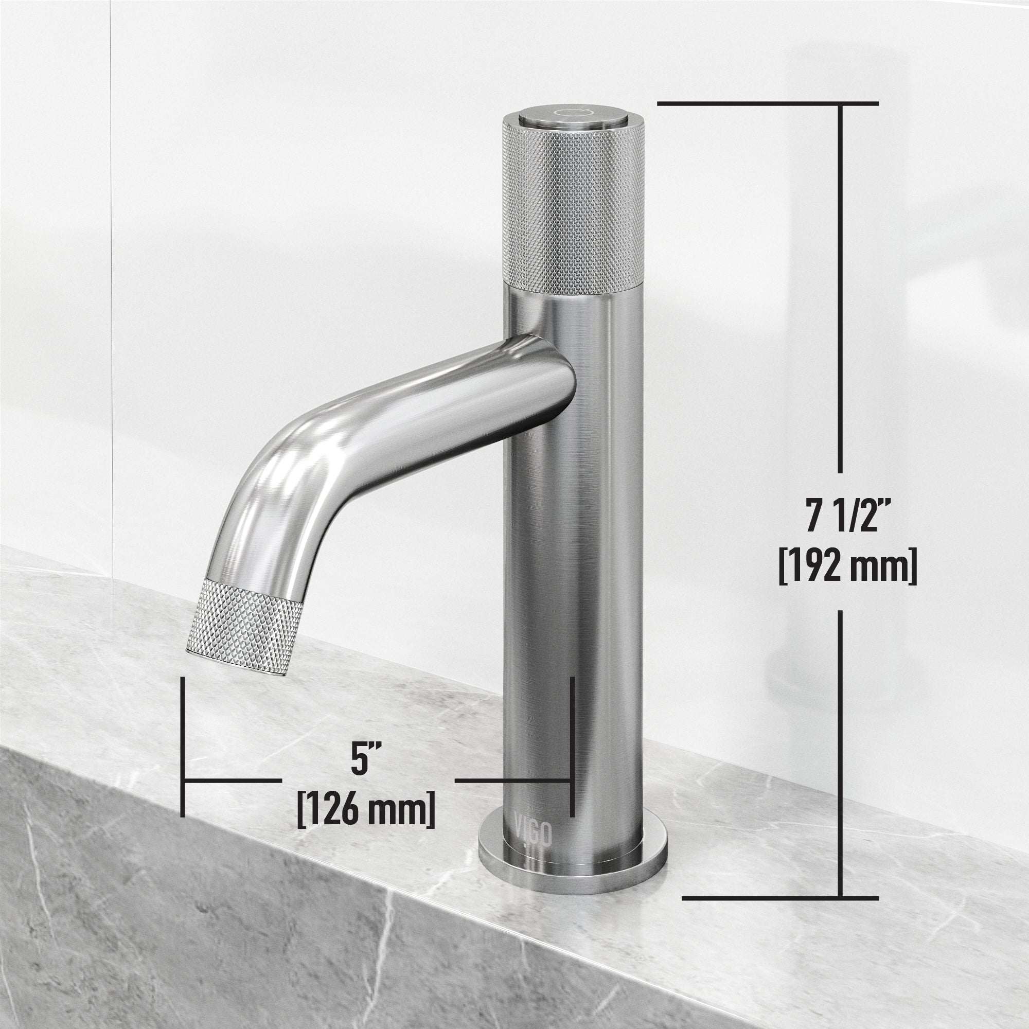 Apollo Single Hole Bathroom Faucet view 4