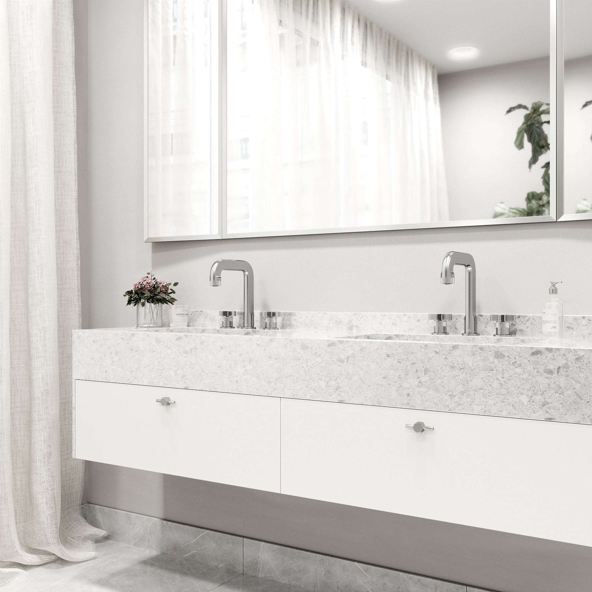 Wythe Widespread Bathroom Faucet view 2