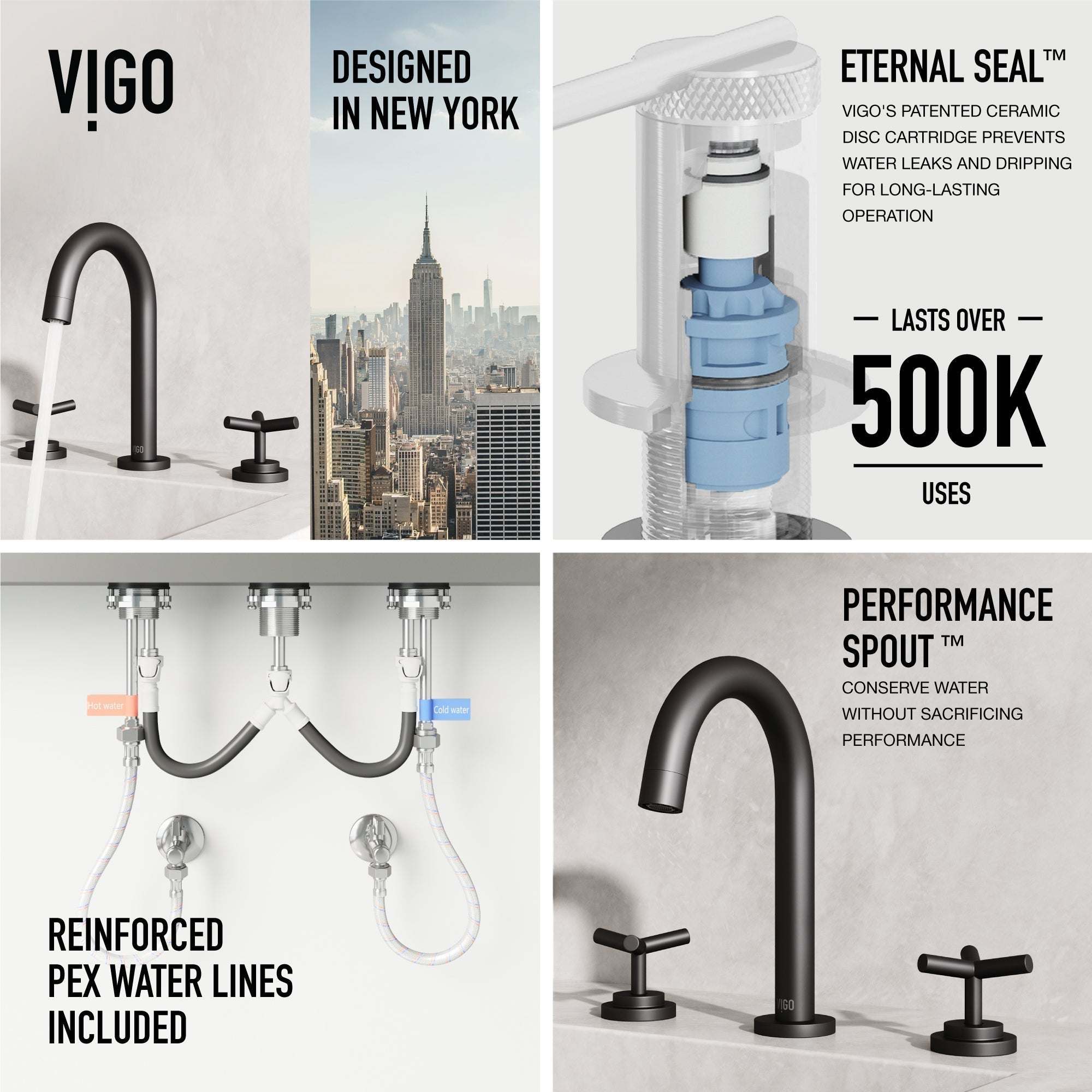 Jewel Widespread Bathroom Faucet view 5