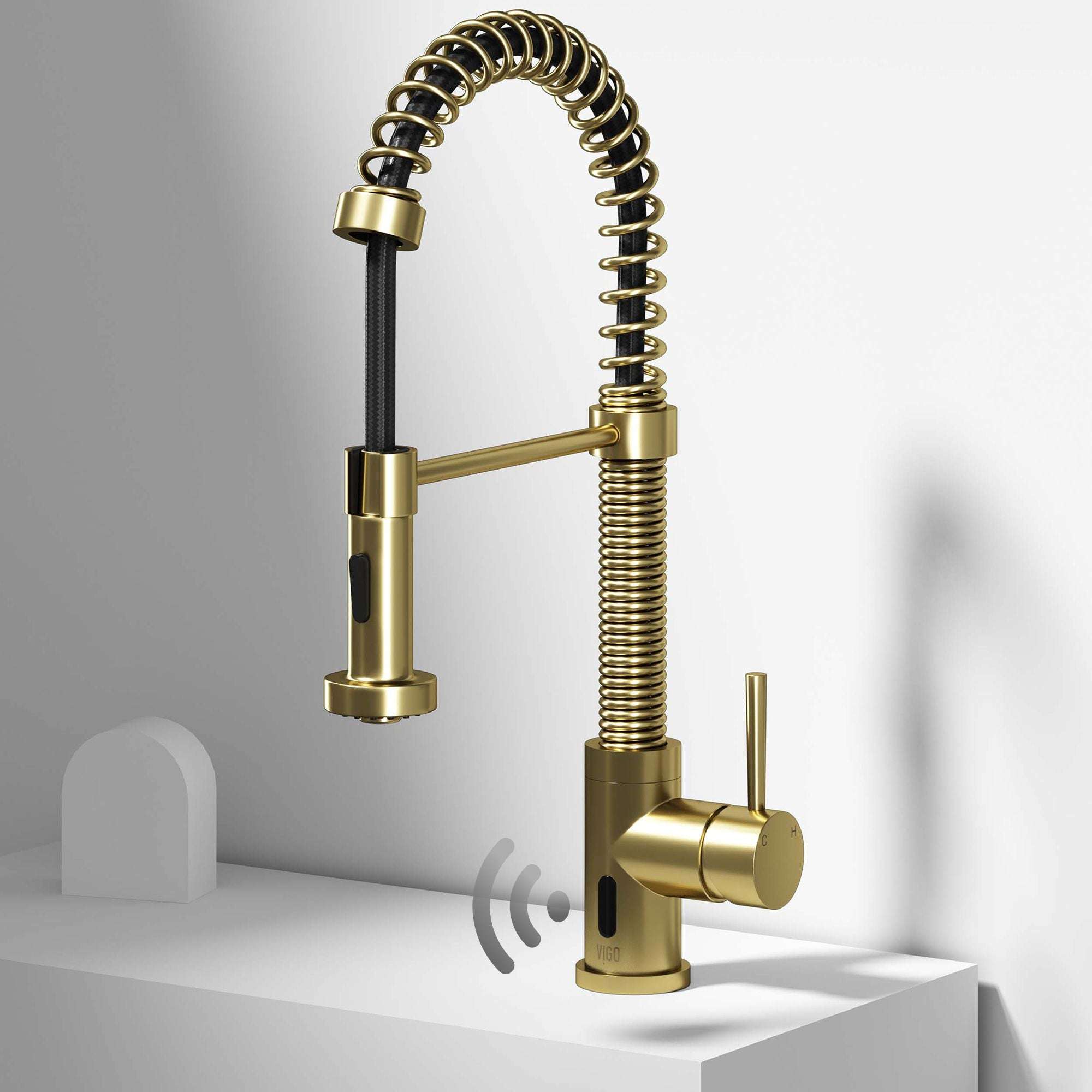 Edison Touchless Pull-Down Kitchen Faucet view 2