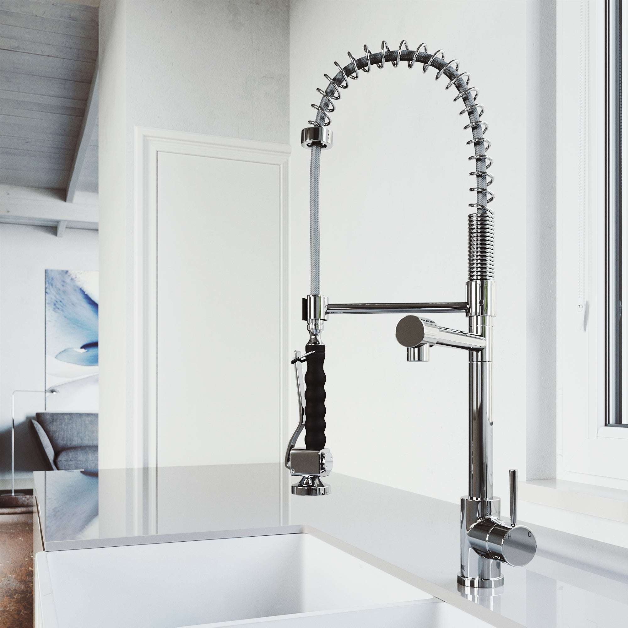 Zurich Pull-Down Kitchen Faucet view 5