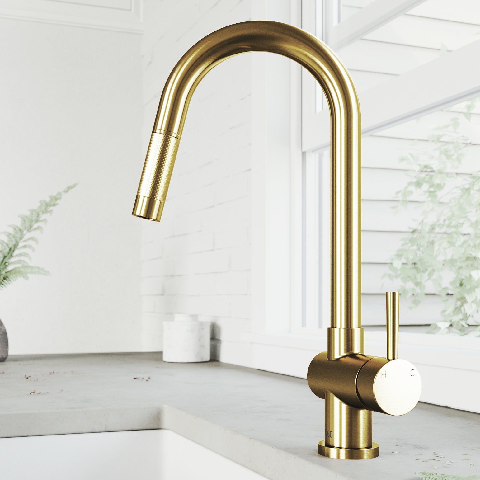 Gramercy Pull-Down Kitchen Faucet view 2