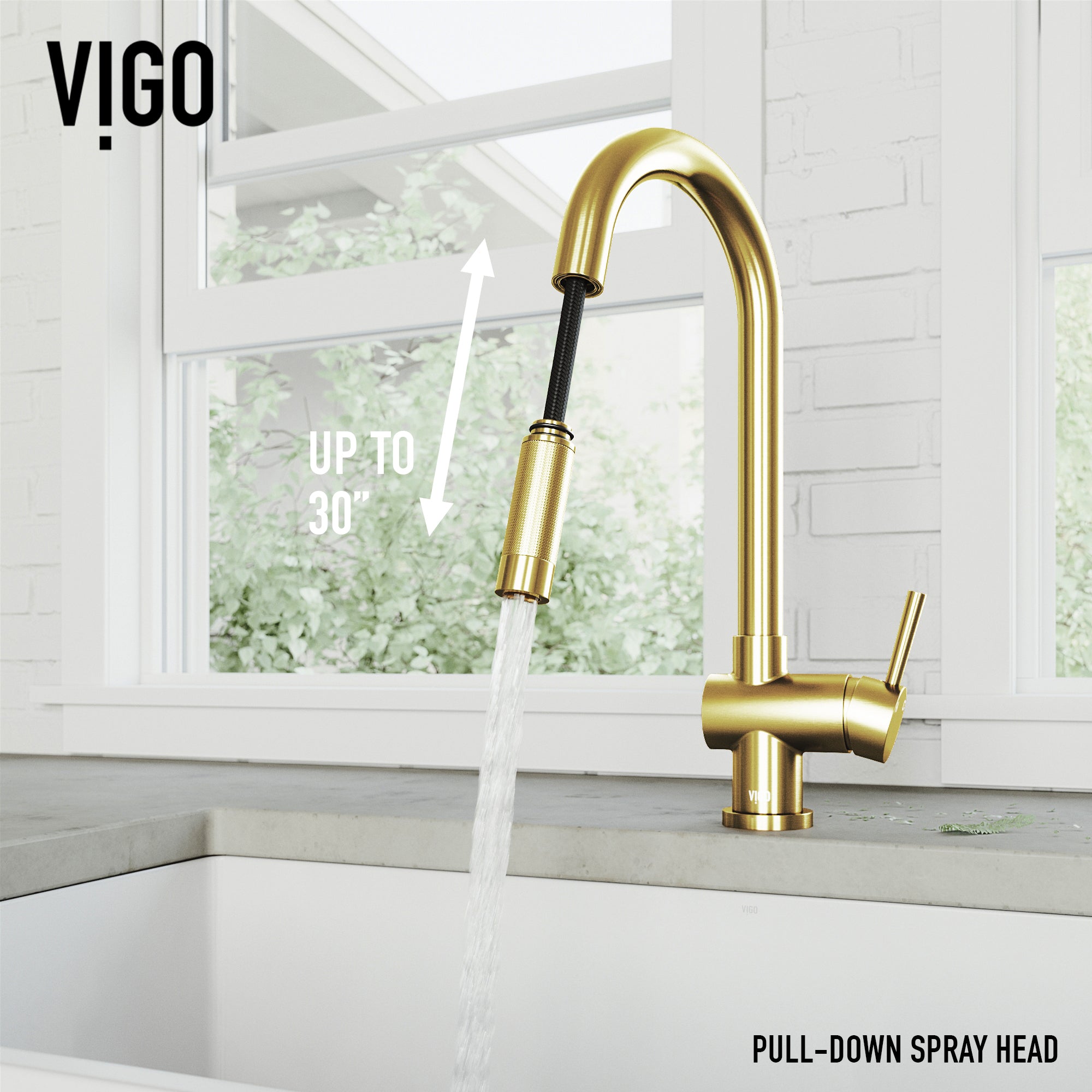 Gramercy Pull-Down Kitchen Faucet view 5