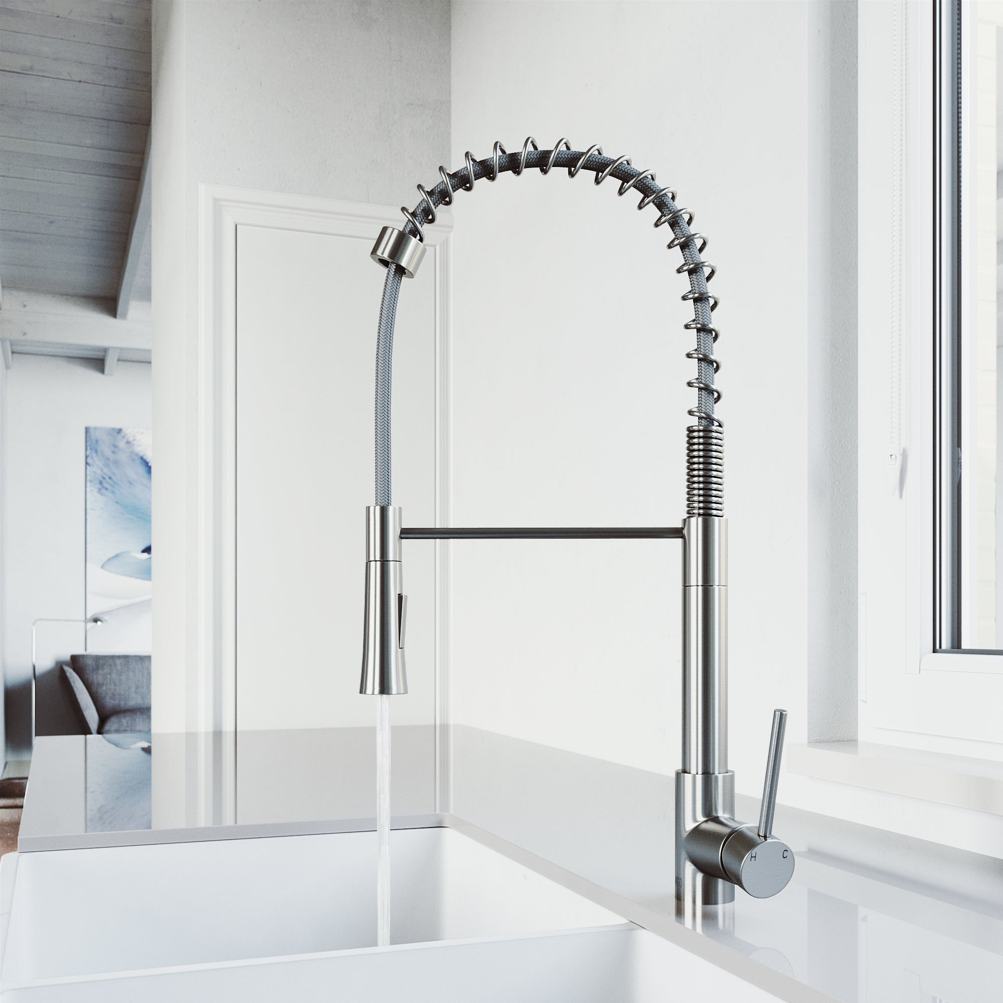 Laurelton Pull-Down Kitchen Faucet view 3