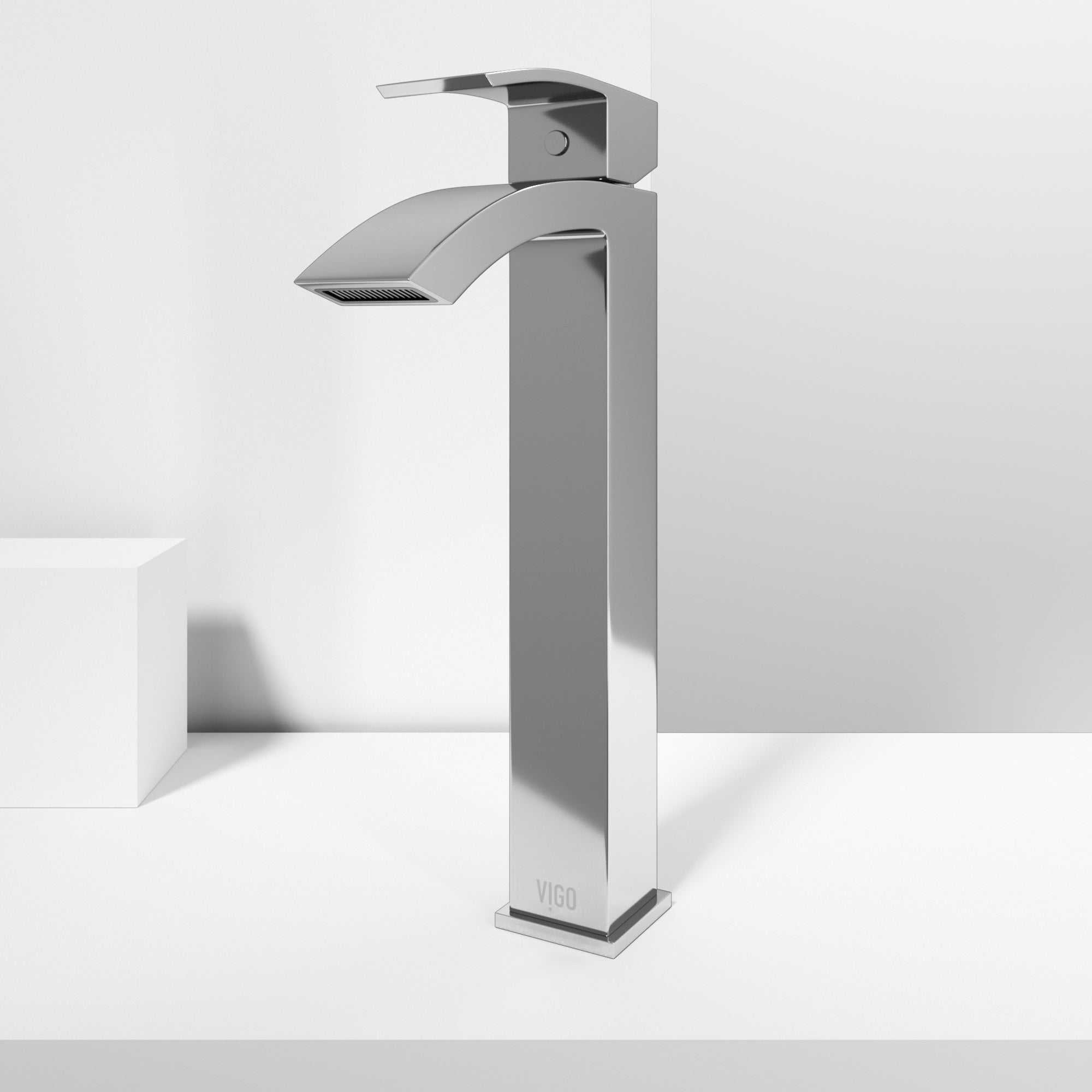 Duris Single Handle Single-Hole Bathroom Vessel Faucet view 4