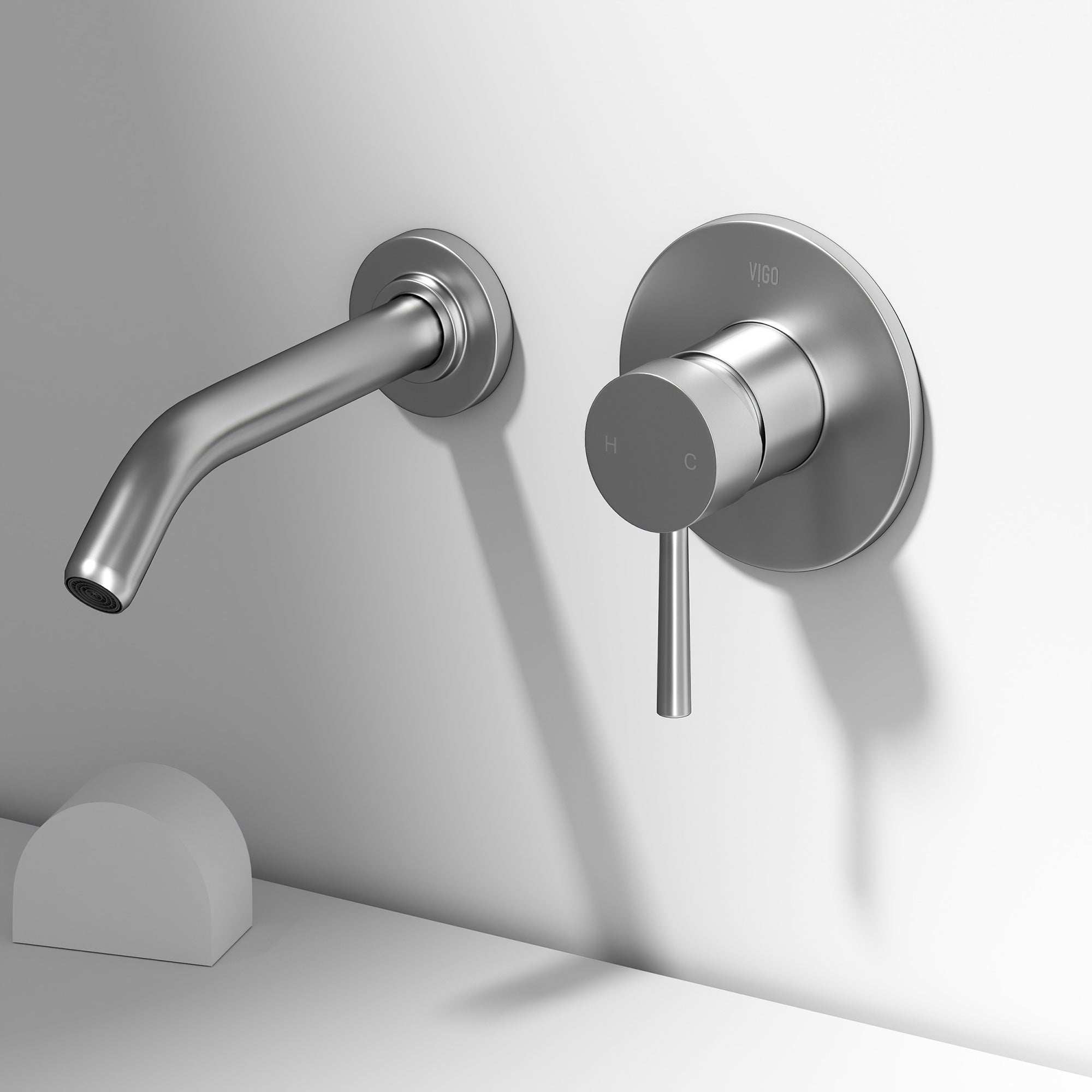 Noma Olus Wall Mount Bathroom Faucet view 3