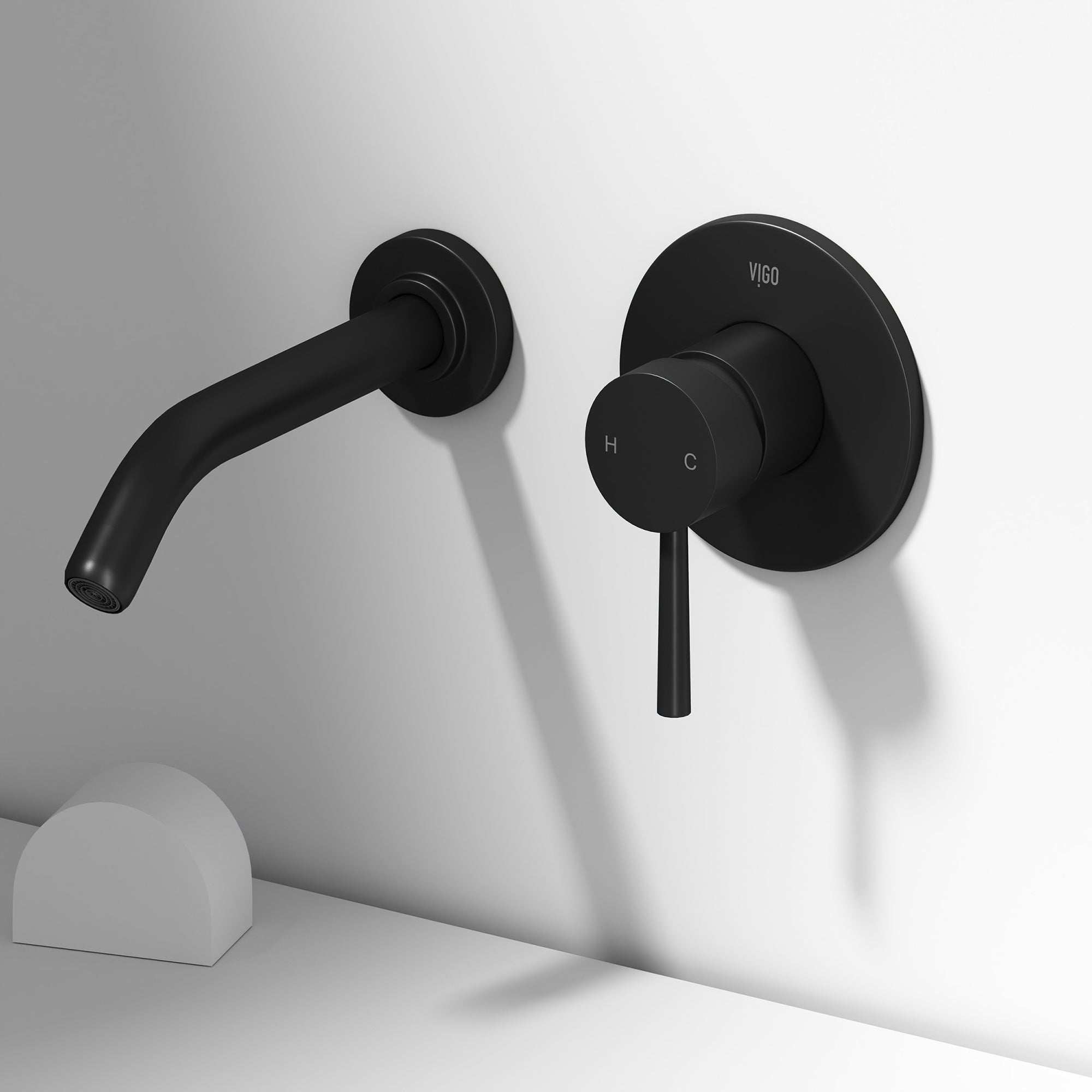 Noma Olus Wall Mount Bathroom Faucet view 1