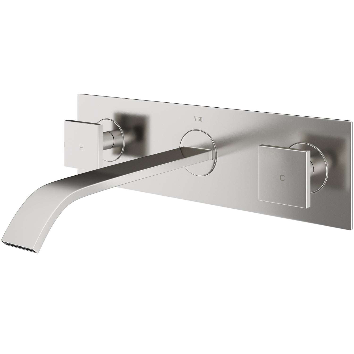 Satro Wall Mount Bathroom Faucet view 4