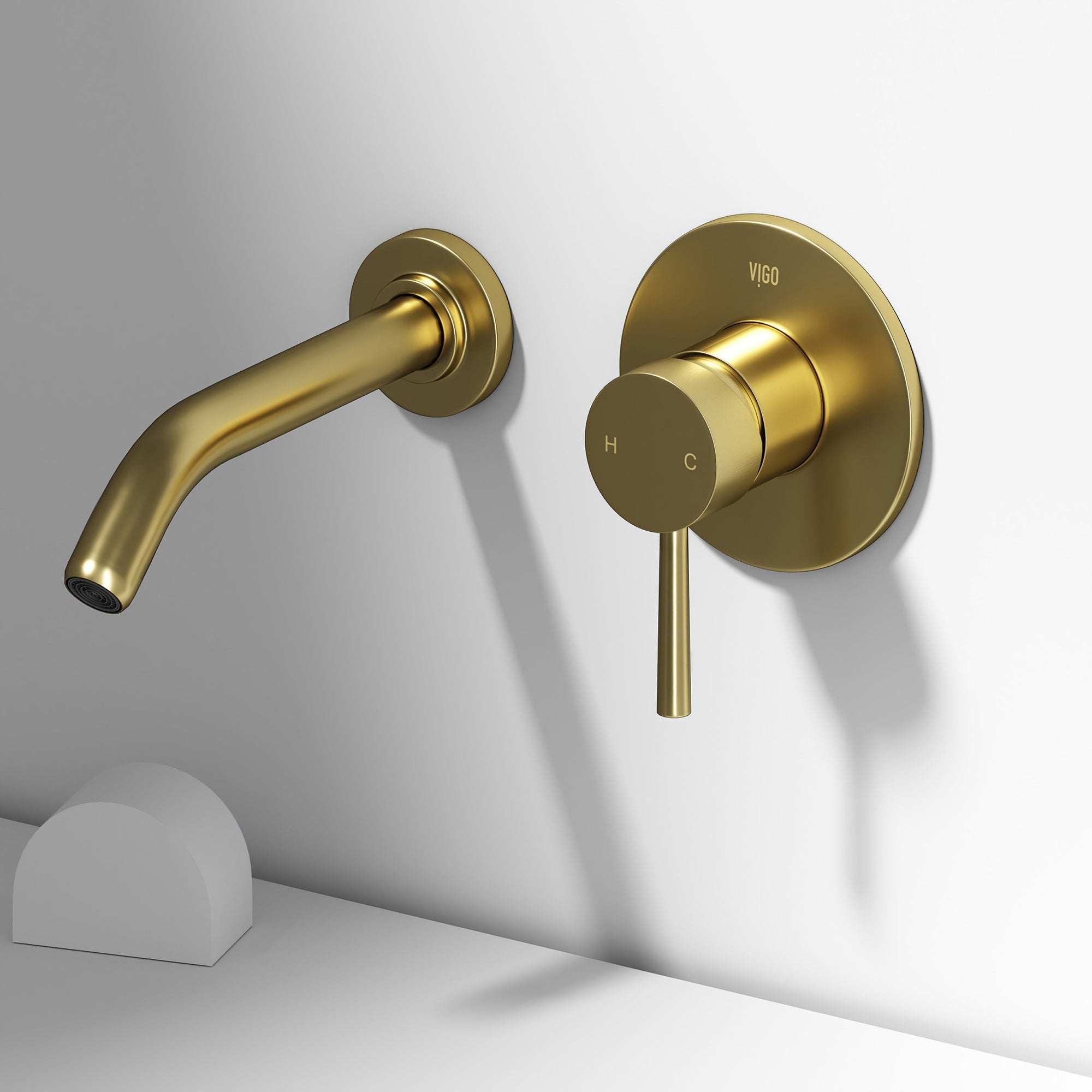 Noma Olus Wall Mount Bathroom Faucet view 2