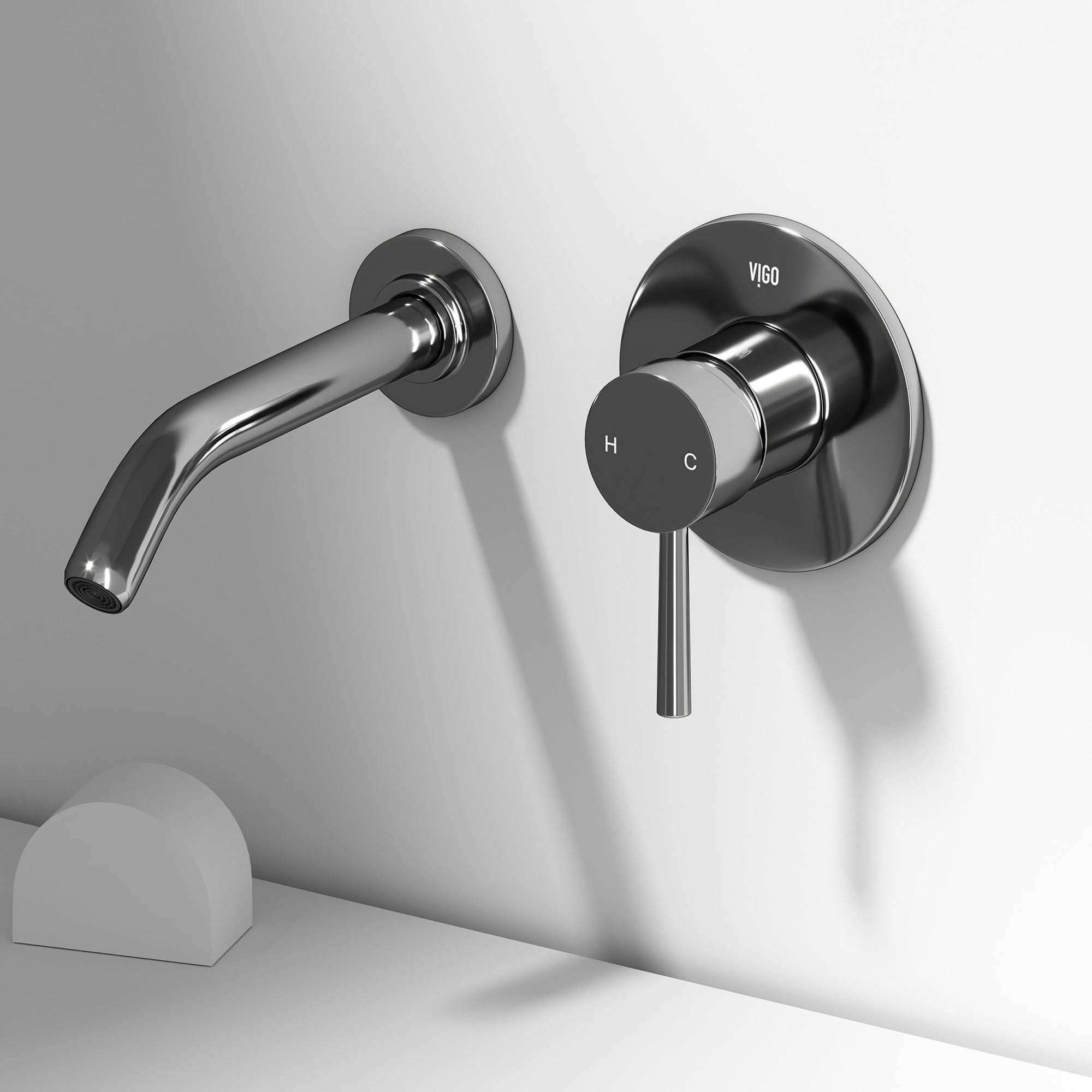 Noma Olus Wall Mount Bathroom Faucet view 4