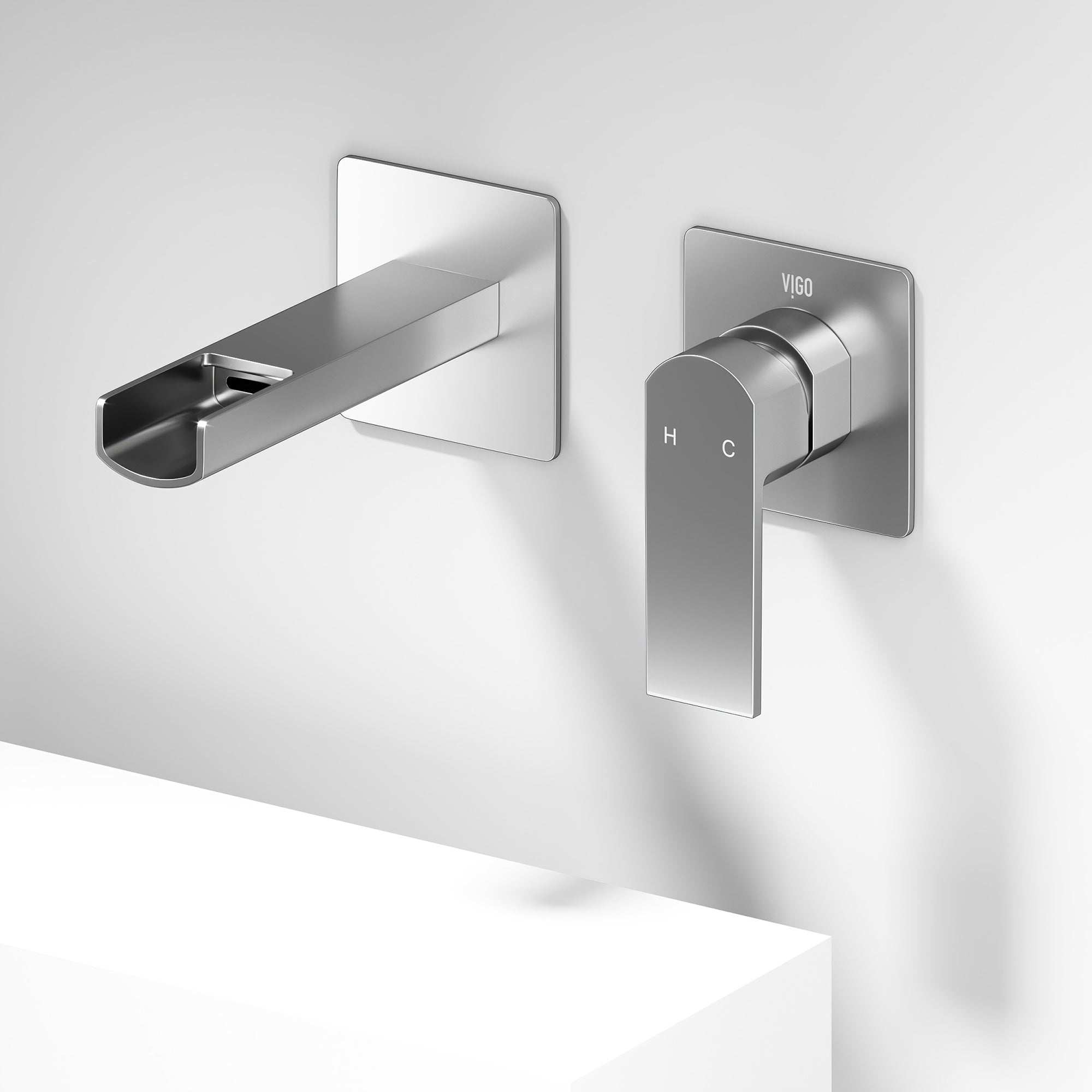 Amada Wall Mount Bathroom Faucet view 1