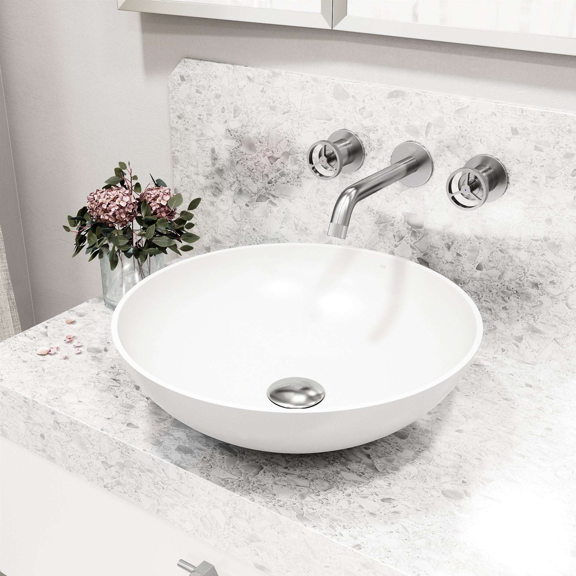 Cass Wall Mount Bathroom Faucet view 5
