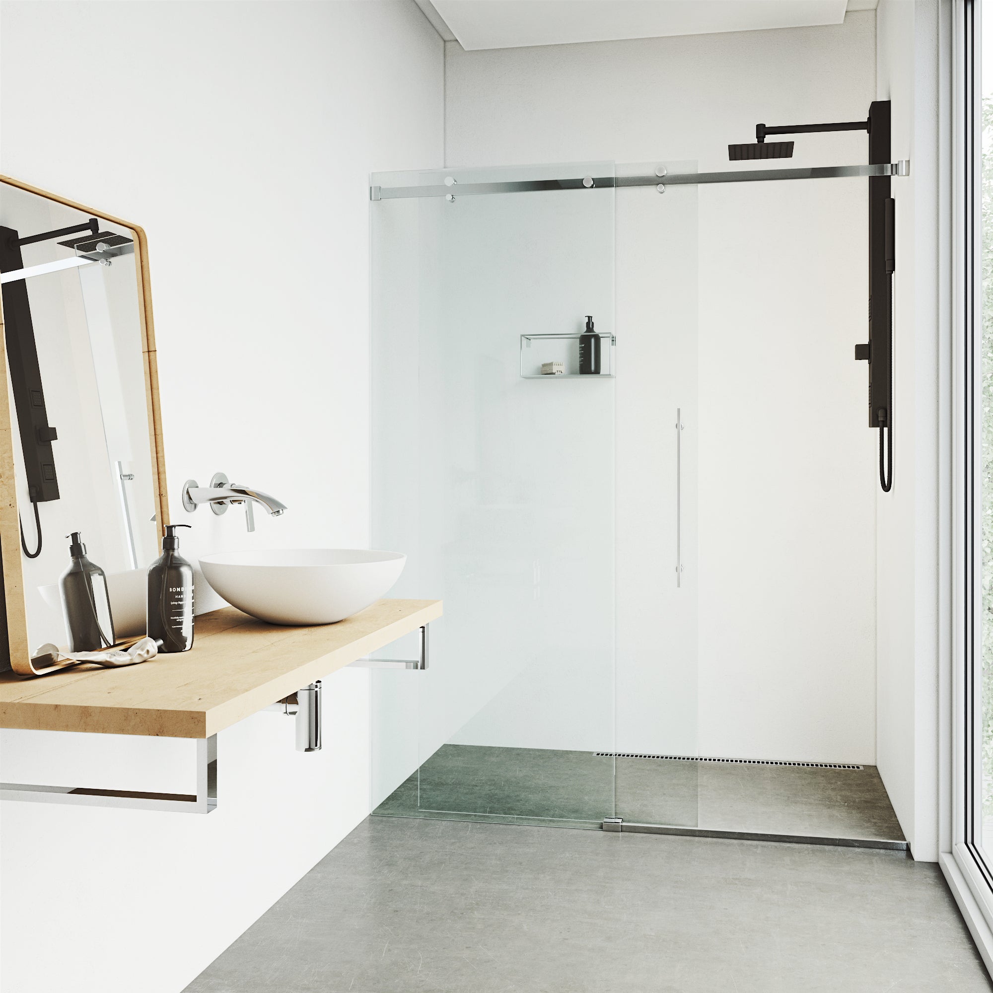Orchid Retrofit 2-Jet Shower Panel System view 5