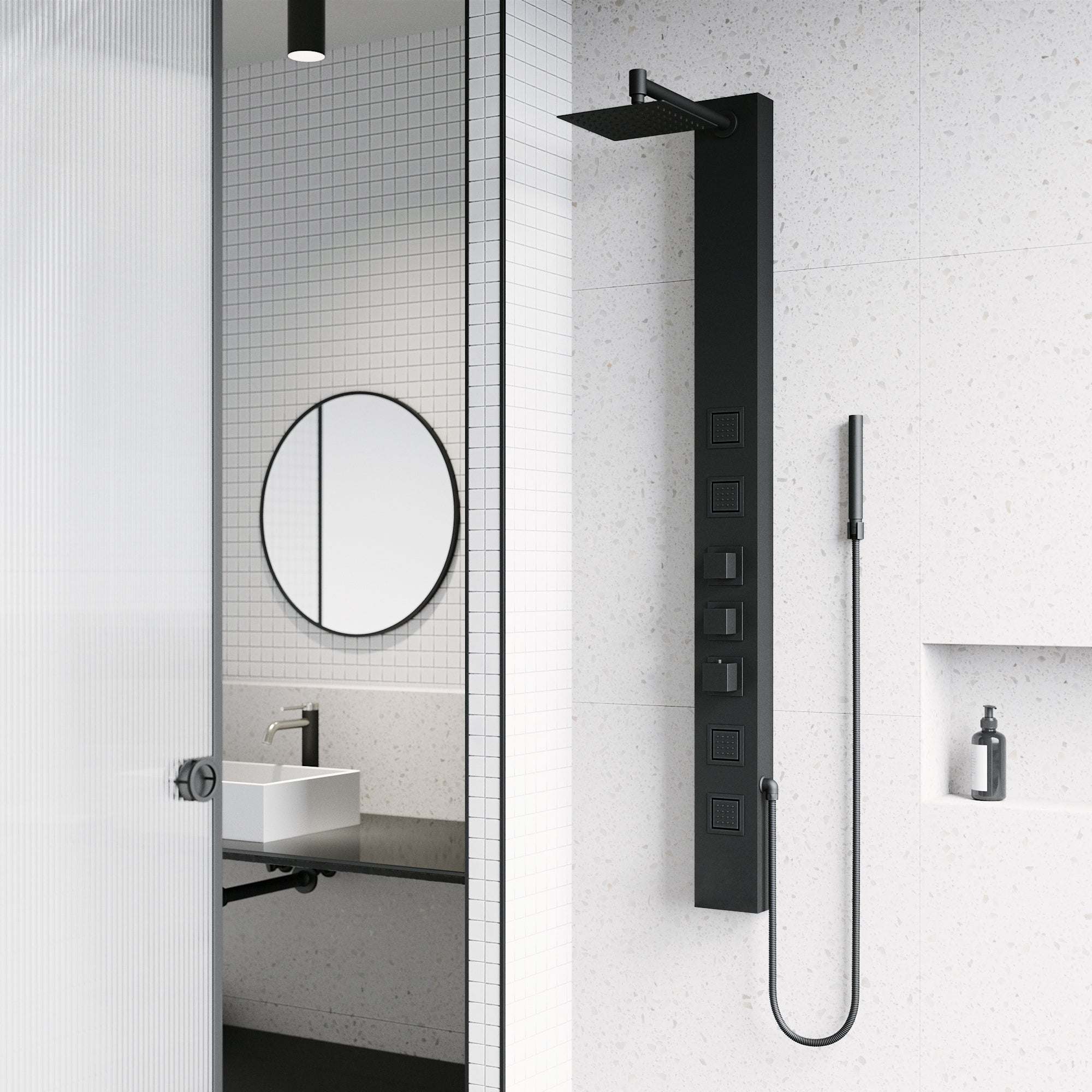 Davidson Sutton 4-Jet Shower Panel System view 2