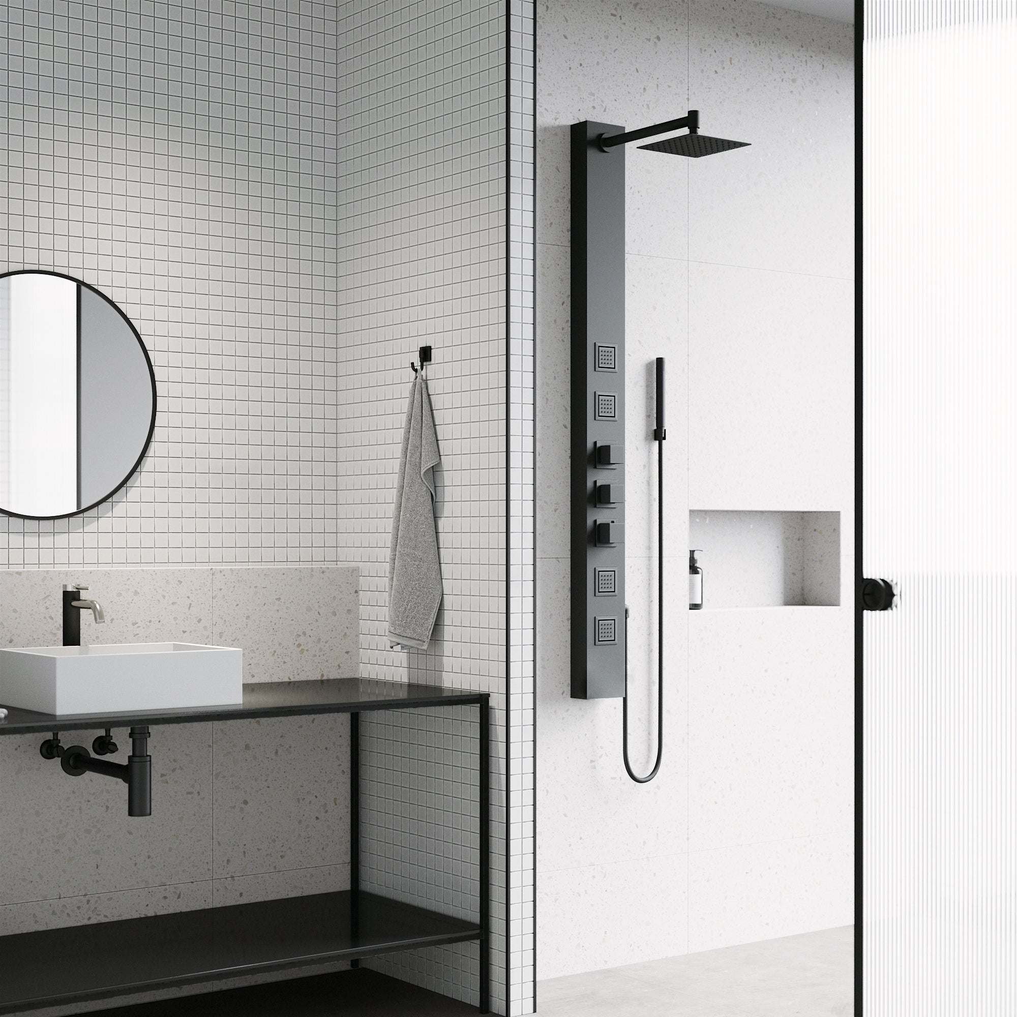 Davidson Sutton 4-Jet Shower Panel System view 5
