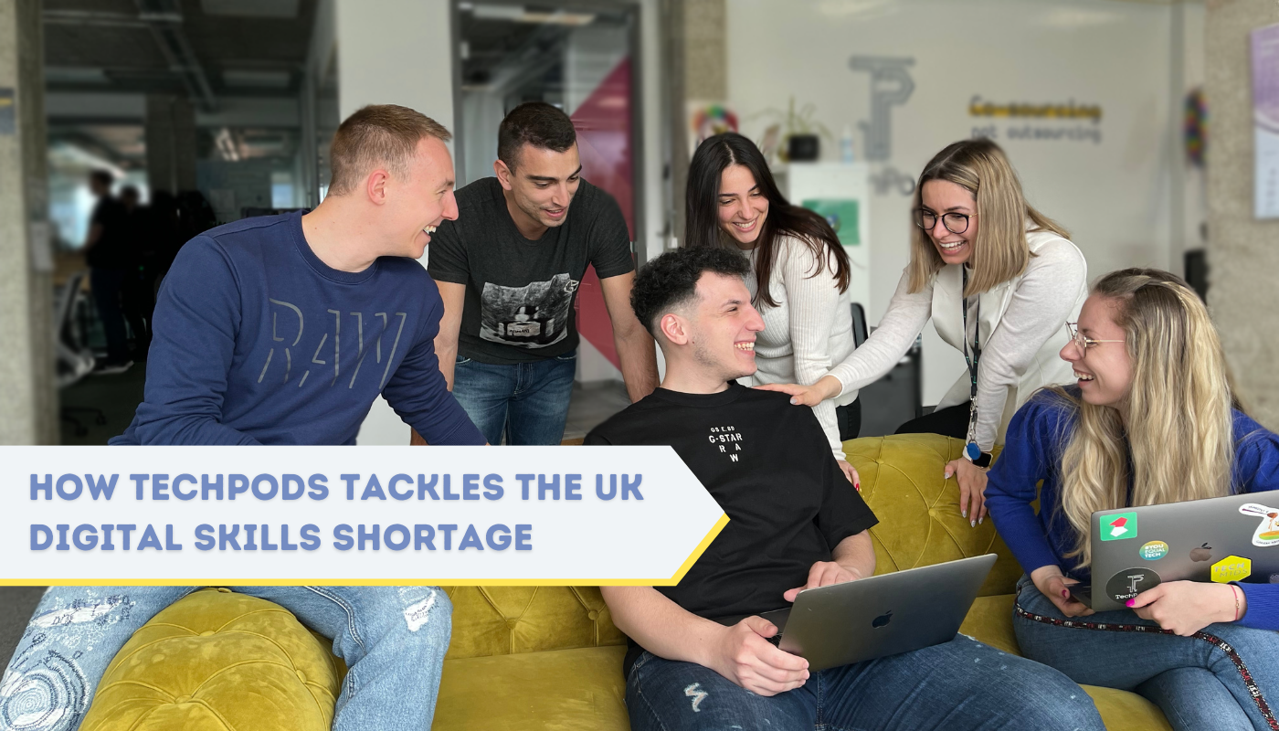 How TechPods tackles the UK digital skills shortage