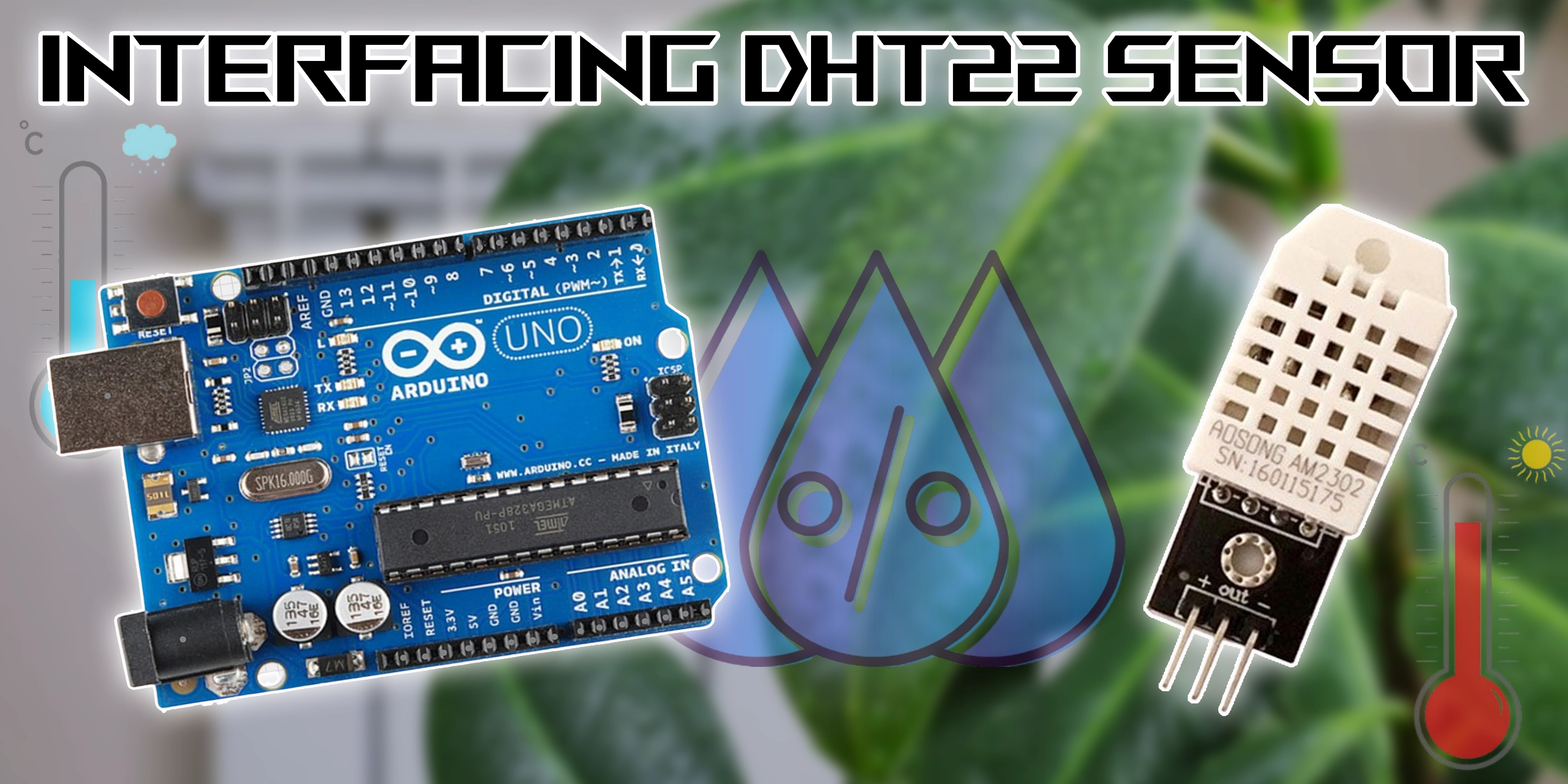 DHT22 Sensor & Arduino – Temp & Humidity | Sarkitshala | Sarkitshala ...