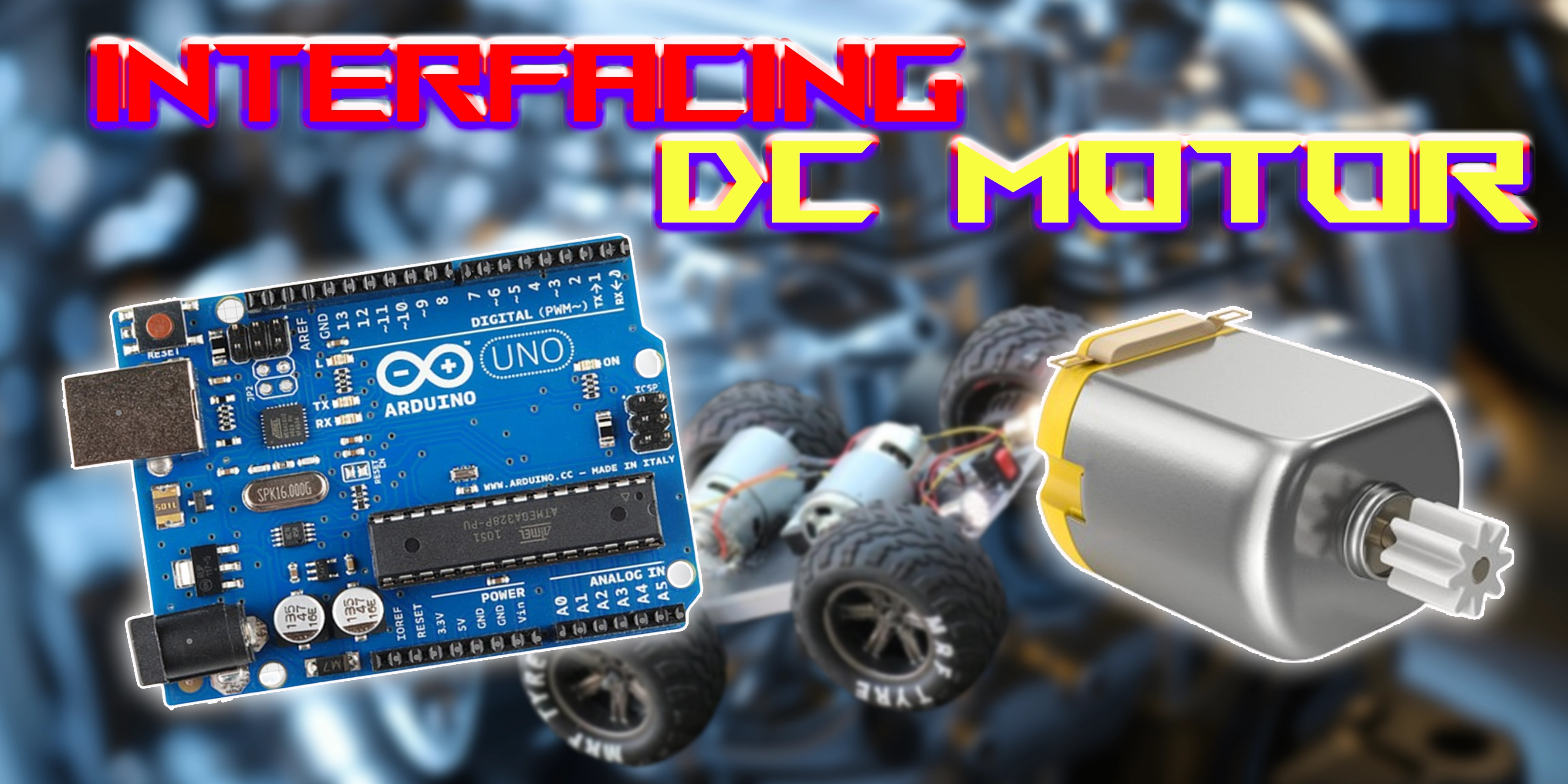 DC Motor with Arduino – Speed Control | Sarkitshala | Sarkitshala