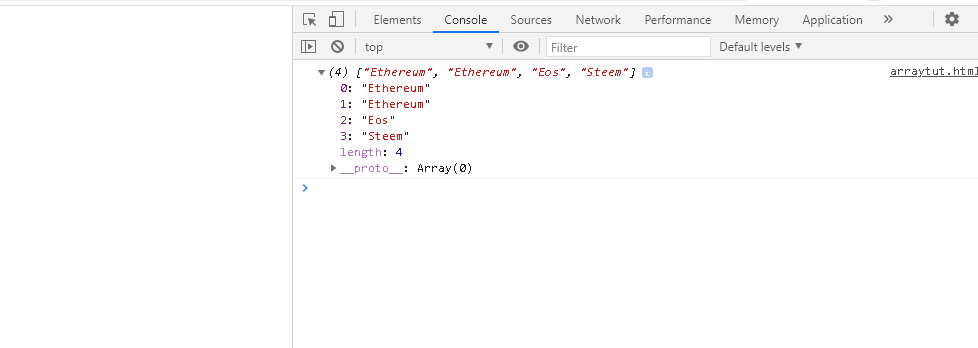 JavaScript Tutorial : Array and Array Methods - Nairatag Programming