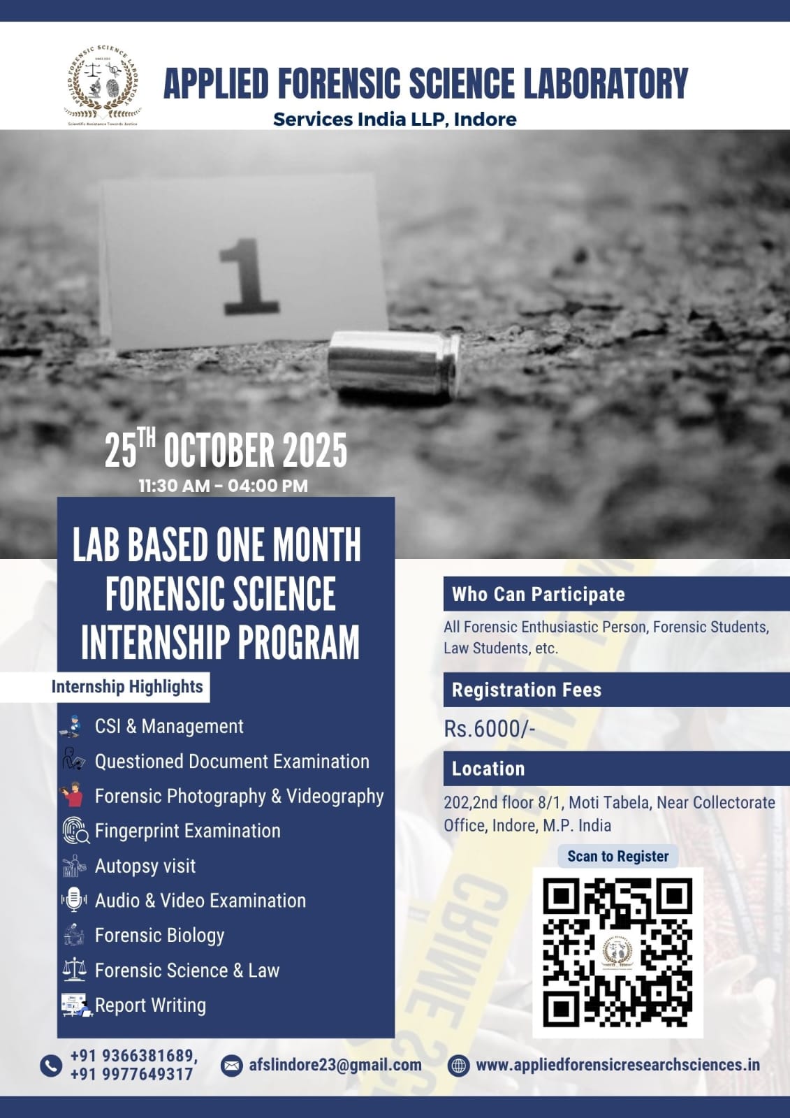 One Month Internship