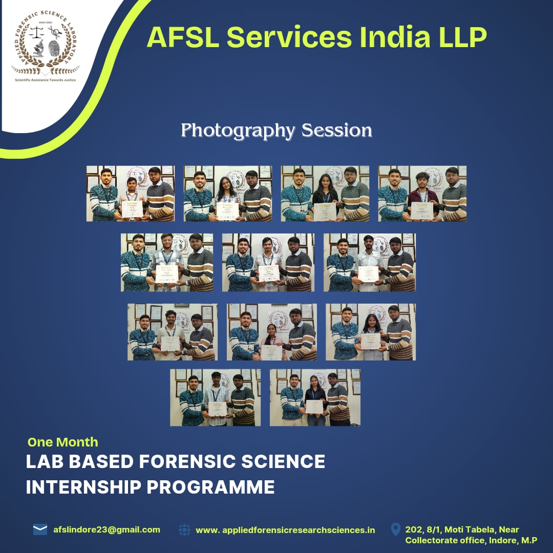 Lab-Based Forensic Science Internship Programme