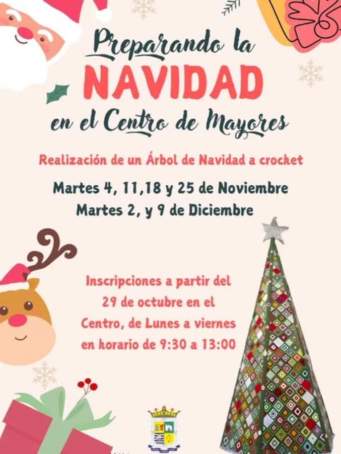 Imagen del evento Taller  Arbol de Navidad a Crochet diciembre-2025
