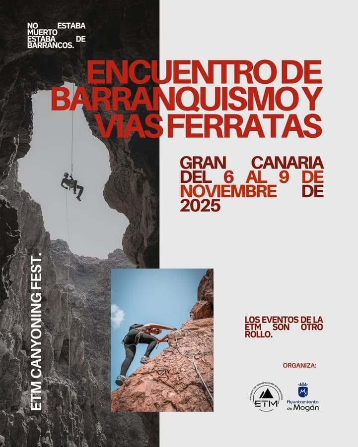 Imagen del evento Encuentro de Barranquismo y Vias Ferratas noviembre-2025