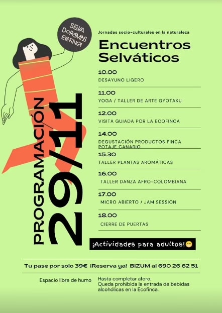 Imagen del evento Jornadas  Encuentros Selvaticos noviembre-2025