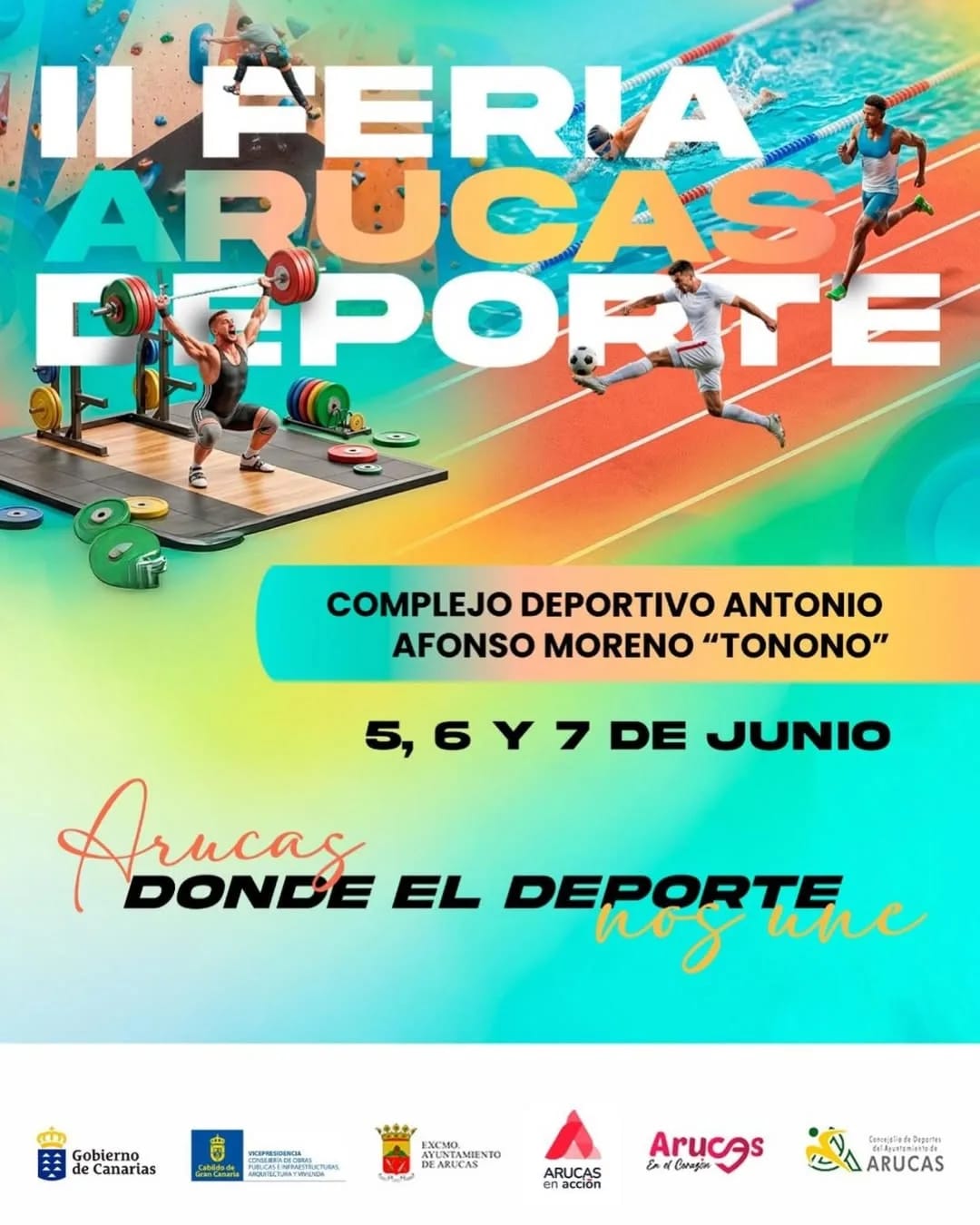 Imagen del evento Deporte  II Feria Arucas Deporte junio-2026