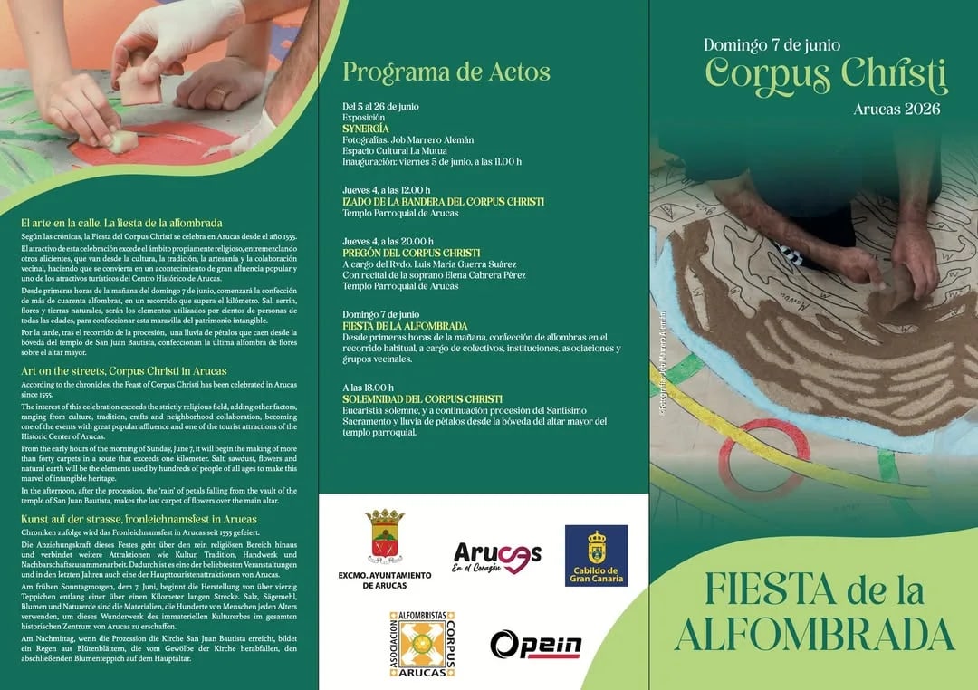 Imagen del evento Fiesta de la Alfombrada  Arucas junio-2026